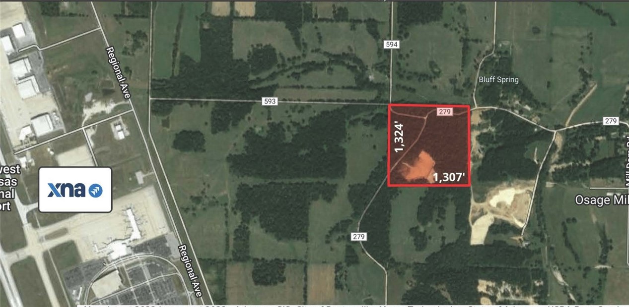 Land for sale – 39.78 Acres  Brush Arbor   Bentonville, AR