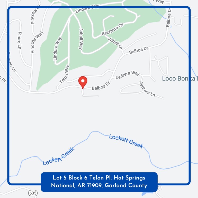 Land for sale –   Telon   Hot Springs, AR