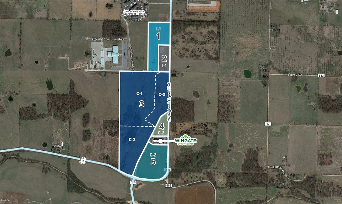 Land for sale –   Regional Airport   Bentonville, AR