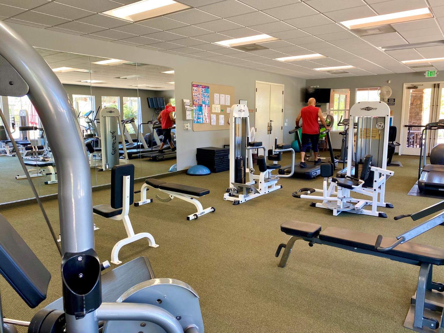 Work-out facility at Sports Club