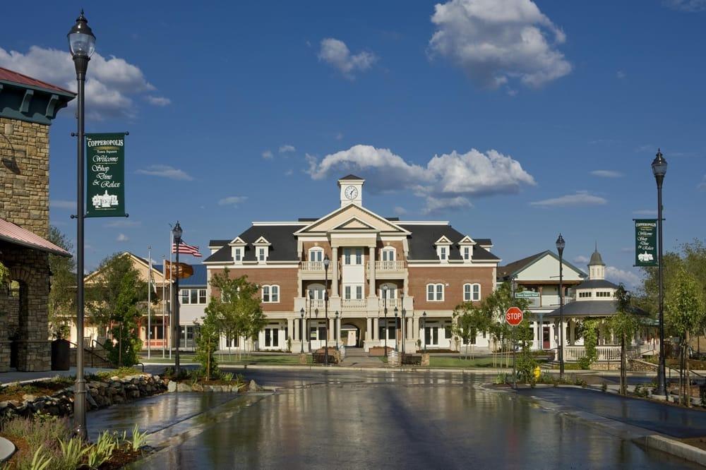 Town Square shops and dining