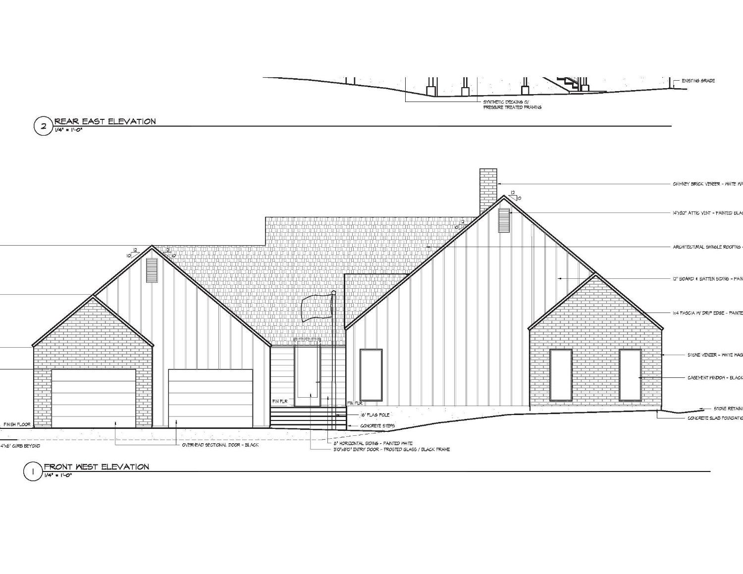 Front Elevation of Home