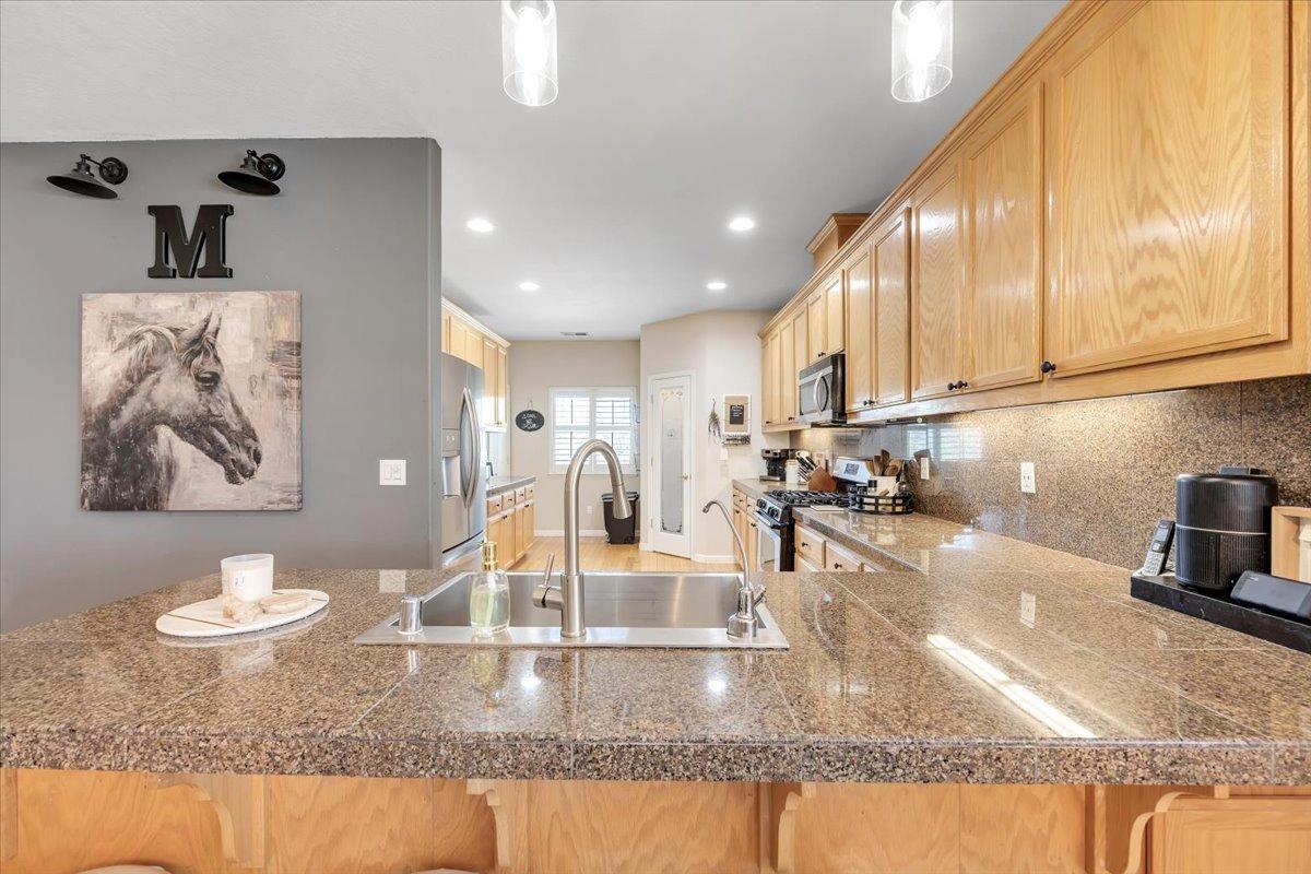 New appliances and large stainless steel sink!