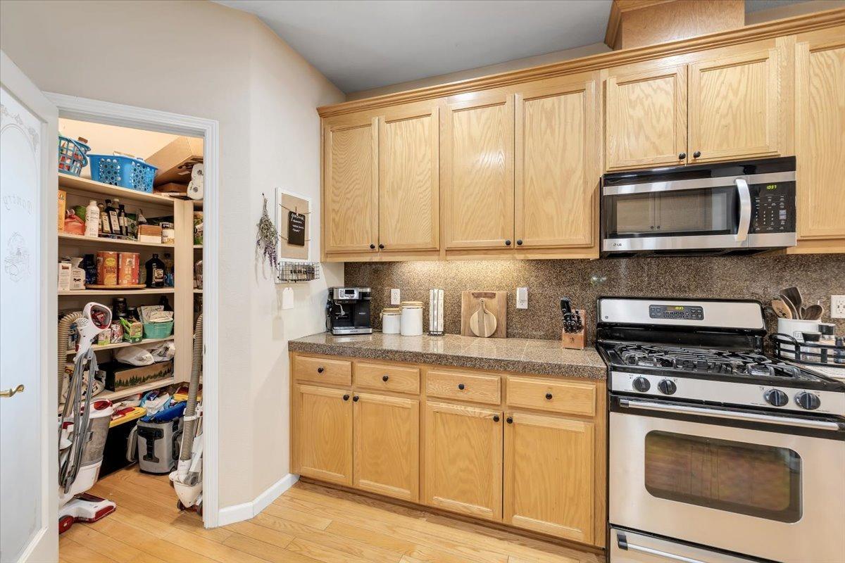 Large pantry closet.