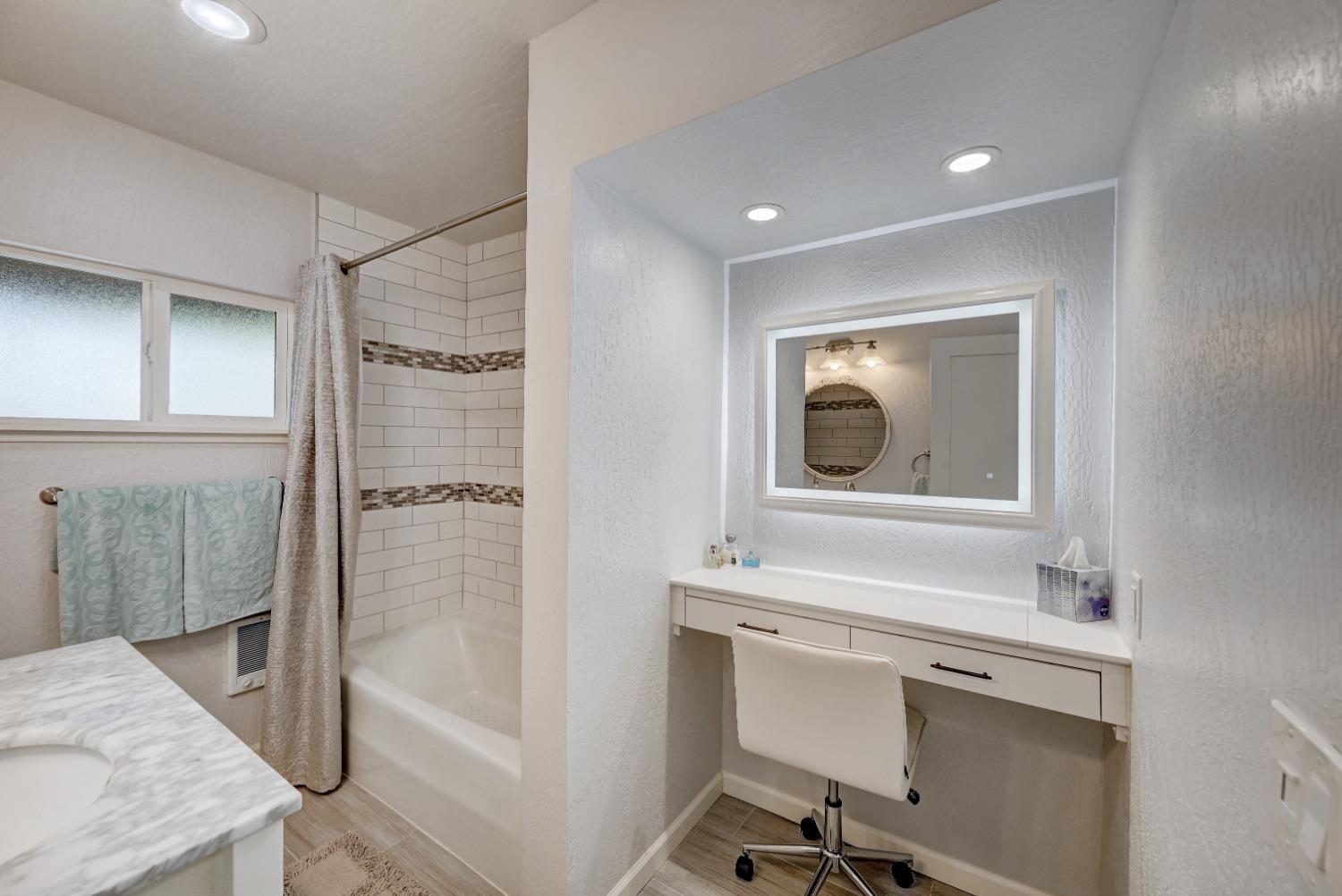 Remodeled Bathroom on Lower Level