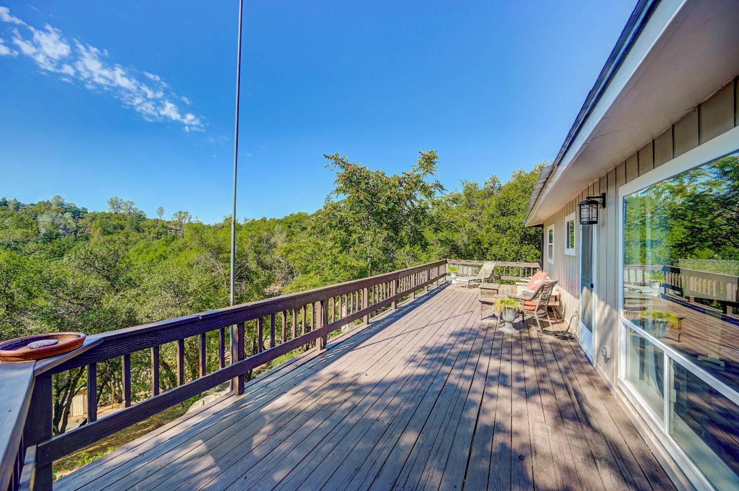 Rear Deck with View