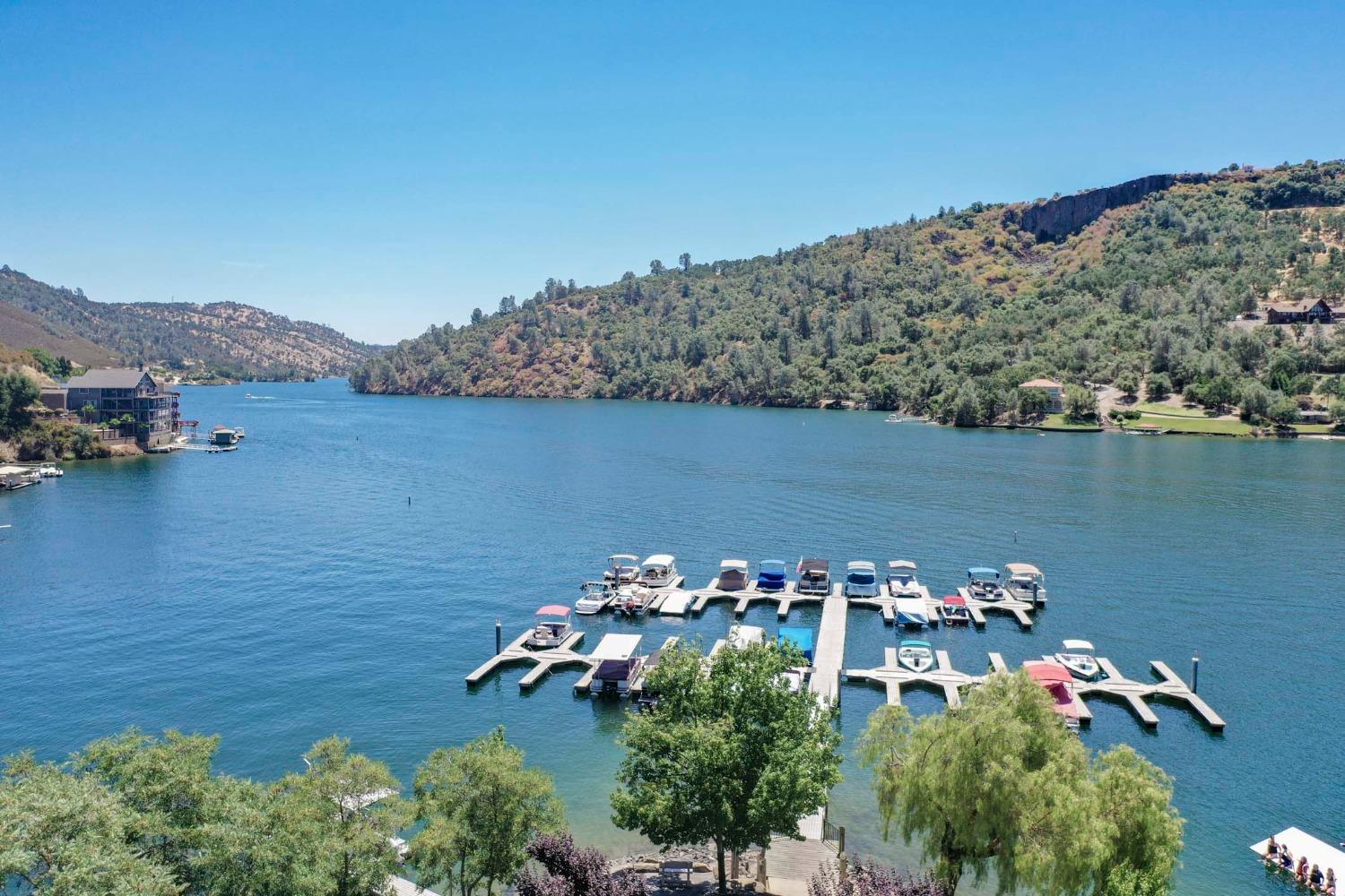 Day use and wait-list docks at the boat launch area.