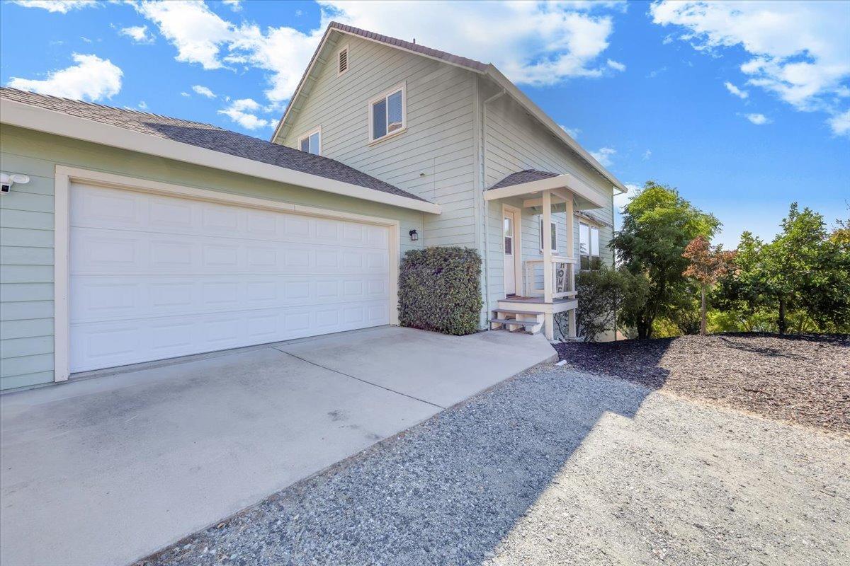 Two two-car garages at the upper and lower spots of the lot. This garage is off of Hilltop above. Easy interior access!