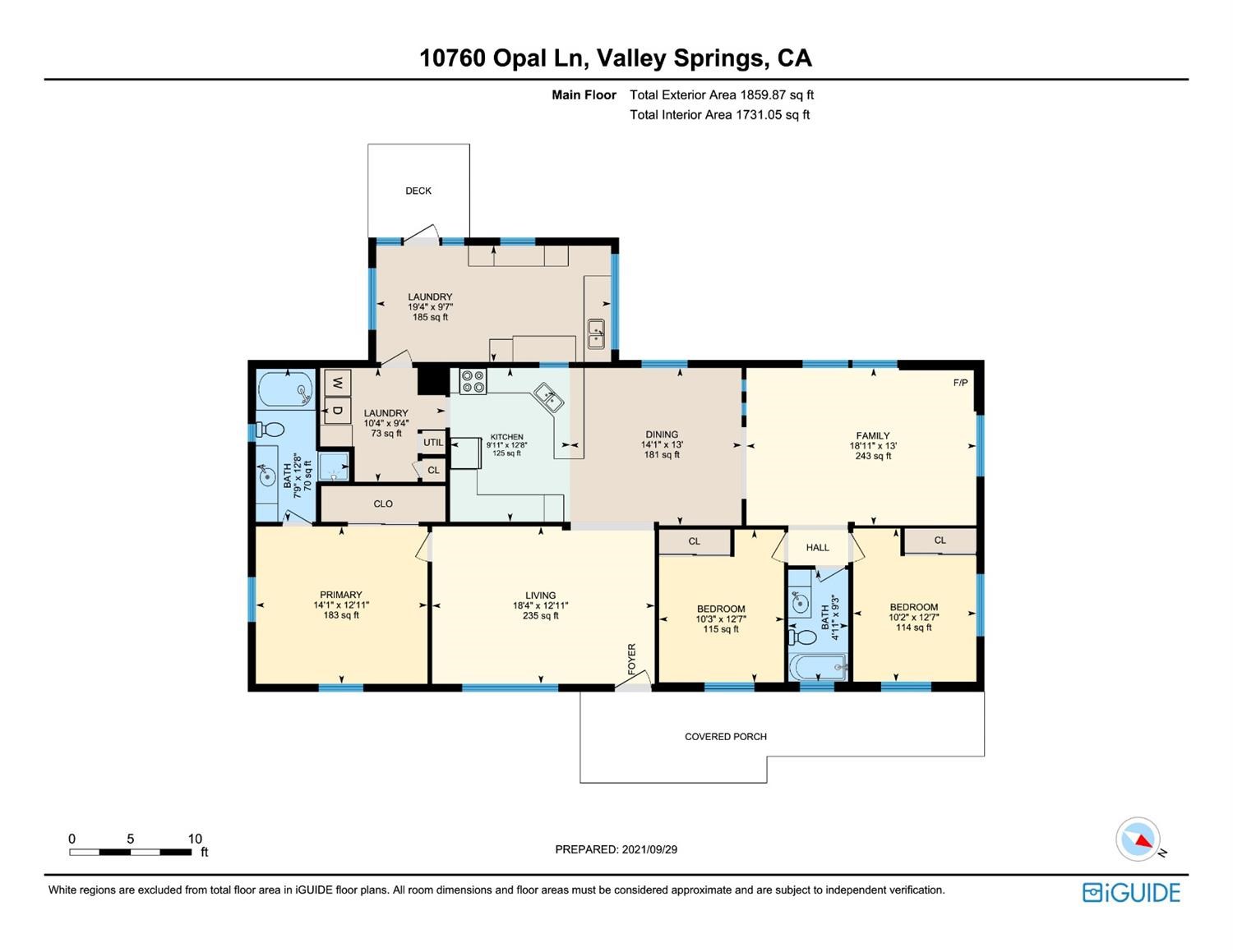 10760 Opal Lane, Valley Springs, California 95252, 3 Bedrooms Bedrooms, ,2 BathroomsBathrooms,Residential,For Sale,Opal,2004843