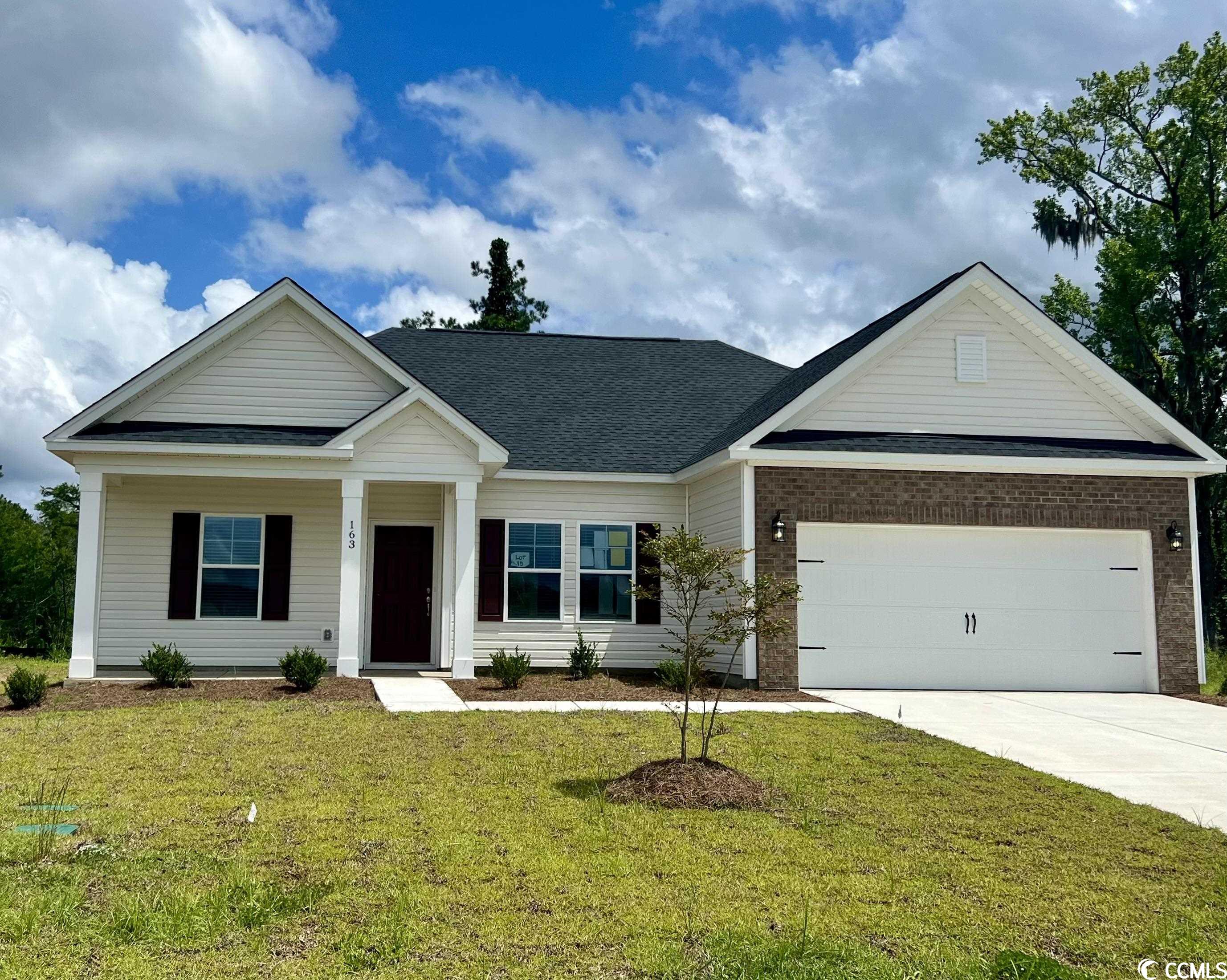 located just 4 miles from beautiful, historic downtown conway on highway 905, grissett landing is the southern lifestyle at its best. escape the hustle and bustle of the beach traffic yet be close to all the amenities that myrtle beach and north myrtle have to offer. grissett will have direct access to the waccamaw river with a place to throw your fishing line or launch your kayak in at the community dock. we will offer a variety of great livable floor plans and low hoa fees. all photos used are stock photos of the same home model from another community. the popular wisteria a plan on lot 15 is a 3 bedroom, 2 bath open-ranch plan with vaulted ceilings in the greatroom and owner's suite, comfort height toliets, raised breakfast bar, ltv in foyer, hall, kitchen, greatroom, dining, full baths and laundry, covered patio, 2 car garage and stainless appliances. best of all it has a million dollar view of the waccamaw river! pricing, features, terms & availability are subject to change prior to the sale without notice or obligation.