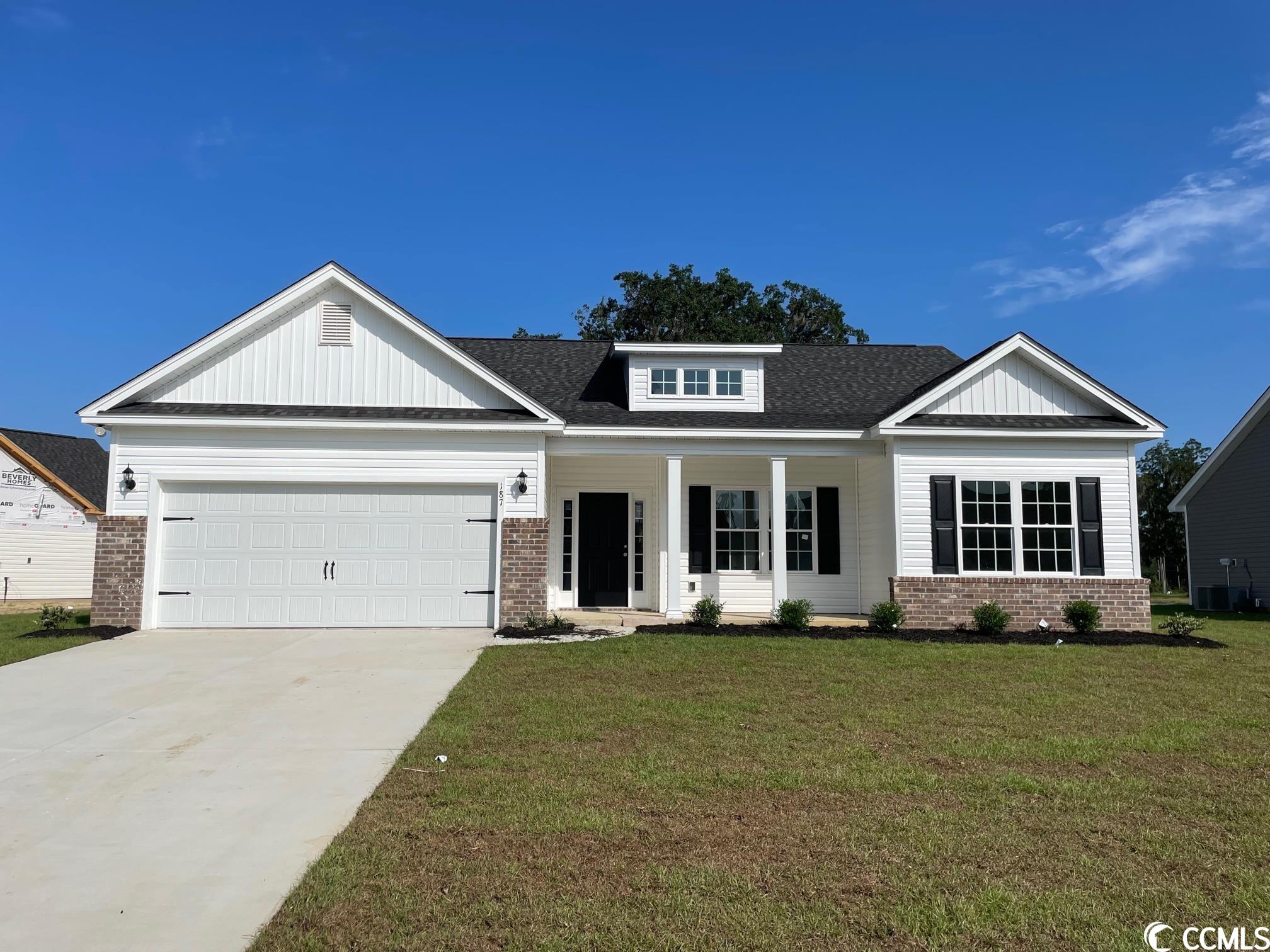 this beautiful home is move in ready!  this sullivan plan is an open floor plan and features beautifully vaulted ceilings in the great room, covered porch off of the great room, stunning quartz kitchen countertops, upgraded shaker style kitchen cabinets, upgraded luxury vinyl plank flooring in the main living areas, tray ceiling in the master bedroom and a walk-in shower in the master bath and so much more!  peru plantation is a premier neighborhood and located in historic georgetown, sc.  peru plantation is on 173 acres of absolutely stunning grounds with rich history and majestic oak trees. building lifestyles for over 35 years, we remain the premier homebuilder of new residential communities and custom homes in the grand strand and surrounding areas.  we are three-time winners of the best home builder award from wmbf news best of the grand strand.  in 2023, we were also voted best residential real estate developer in the myrtle beach herald readers' choice awards and best home builder in the sun news best of the beach contest.  we began and we remain in the grand strand, and we want you to experience the local pride we build today and every day in horry and georgetown counties.  we are dedicated to excellent craftsmanship and customer service and each home is built with pride.  each home here in peru plantation will be adorned with low country charming front porches, brick accents, fully finished and painted two car garages and back covered porches that will be great for entertaining out of doors.  make an appointment to see this fabulous house and make it your very own!