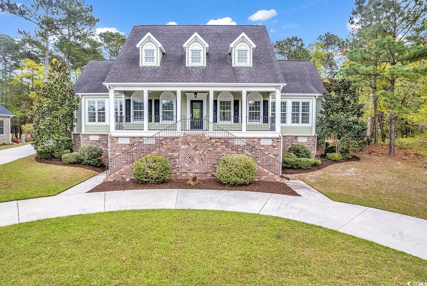 what an amazing opportunity to own this beautiful elegant southern home overlooking the golf course behind the gates of prestigious highwood in highly desirable prince creek.  the amenities include a  community clubhouse, pool and tennis courts. you are within minutes of beaches, waterway, marina, golf and shopping. prince creek is home to the tpc golf course and dustin johnson golf school. the marshwalk ,restaurants and shops are all at your fingertips. this home offers 4 bedrooms and an amazing bonus room. granite countertops in the open kitchen , custom cabinets and a beautiful master suite. each room is spacious. the back deck has just been redone and offers privacy and a spacious backyard to overlook the golf course. this southern dream is one you definitely don't want to miss !