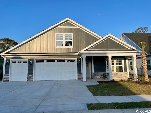 our fantastic new emerald 4 2g model has so much to offer ~ this one & 1/2 story home features 3br/2ba and an office on first floor & 1 br/bonus with full bath on the 2nd floor and a large 2 car + golf cart garage! this open floor plan boasts a large living room, breakfast/dining area, kitchen with free standing gas convection range, over-the-range sensor microwave, energy star dishwasher, granite countertops, garbage disposal, pantry, laundry room & rear covered porch. fantastic master suite with tray ceiling, 2 walk in closets & bathroom with walk in shower, water closet and his & her sinks. the 2nd floor boasts a large bedroom/bonus room with full bath. energy savings features include low e windows, 14 sear hvac, digital wifi programmable thermostats, tankless gas hot water heater & 200 amp electrical service & keyless entry.  too much to mention so come see for yourself!  additionally, robber's roost at north myrtle beach is a natural gas community east of hwy 17 with a community pool coming for the 2021 swimming season & is located within walking, bicycle or golf cart distance to tilghman beach, the beautiful atlantic ocean w/ 60 miles of white sandy beaches and is close to coastal north town center (shopping, dining, beauty, pets), shag dance capital main st., golf, boating/fishing in the icw, entertainment and all the amenities of living in coastal south carolina. whether a primary residence or your vacation get-a-way, don't miss ~ come live the dream!  (*many new plans to choose from!)