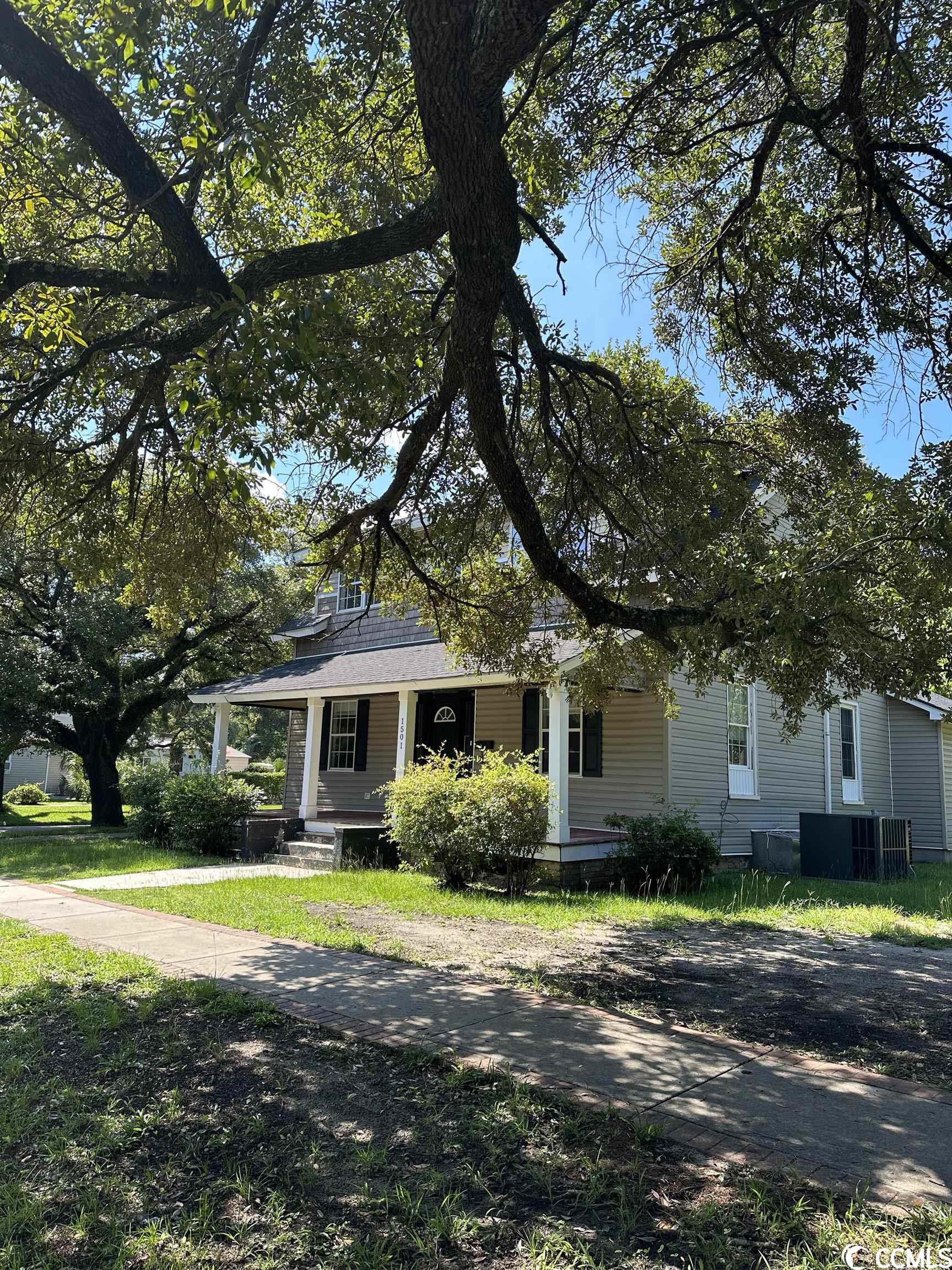 located in historic georgetown you will find 1501 front street. close to downtown amenities. this 5 bedroom 3 bath home with large front porch has been recently updated. ac is two years old, roof is new, two remodeled bath rooms,. house being sold as is. just pressure washed.