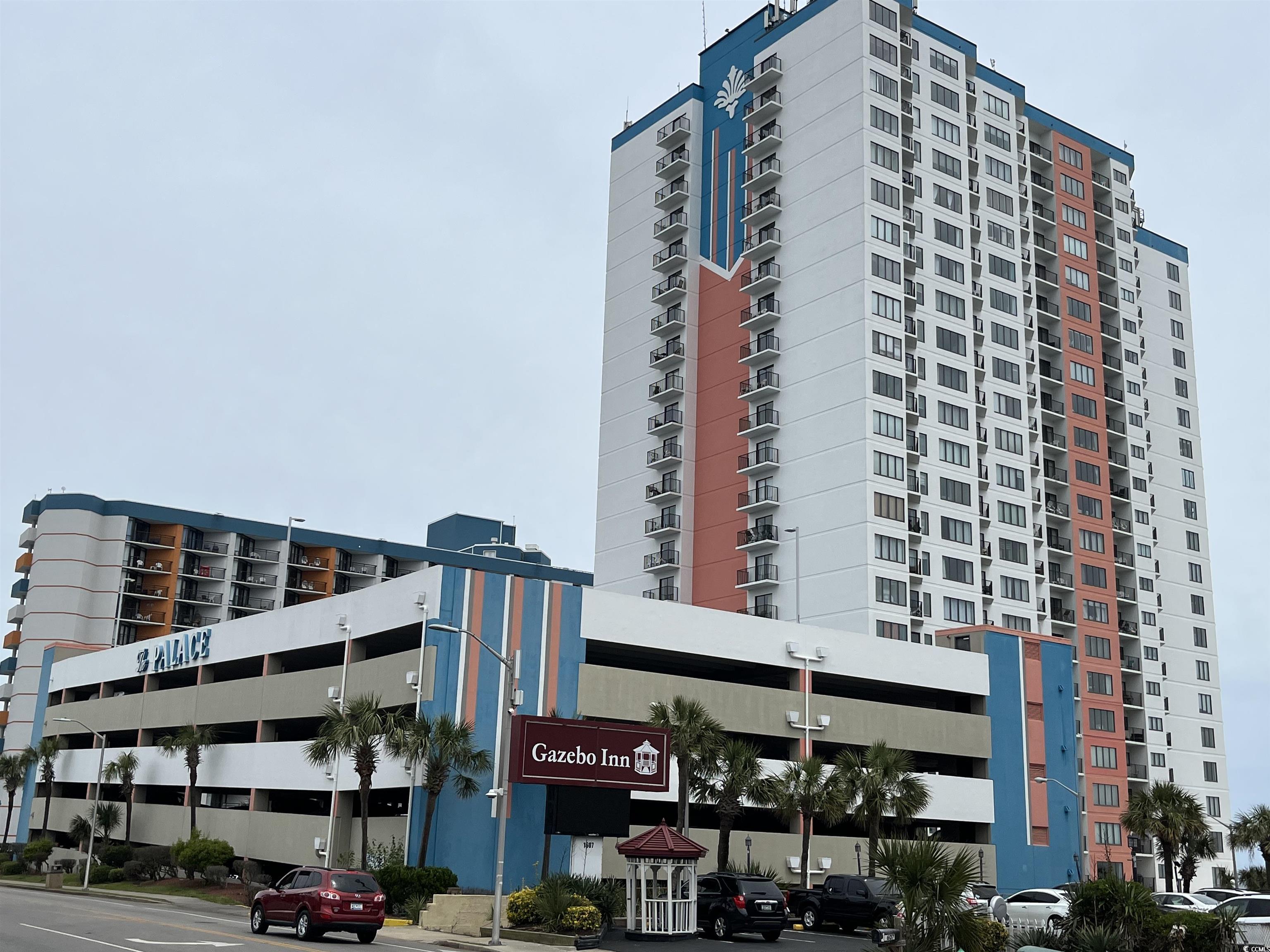 Great oceanfront building! This unit is north facing on the first floor which provides a spectacular view of amenities and the Blue Atlantic!  Condo is updated and feels wonderful inside, perfect place for a get away. Have a coffee or cocktail on the balcony and enjoy the unmatched ocean breeze! Great investment opportunity, proven track record! The Palace offers lots of amenities: Indoor/outdoor pools, putt-putt, on site exercise room, on-site laundry, restaurant, and parking deck. Call today to schedule a tour.   The property is waiting for a new owner to enjoy!