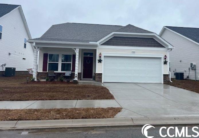 come see our newest community close to downtown conway, sc!  the primrose plan is an open concept home with 3 bedrooms, 3 full bathrooms, 2 car garage, and is 1,963 heated sq. ft. relax on your front covered porch as neighbors stroll by on the sidewalks in this quaint community. with 9' ceilings, this open concept home plan feels large and spacious and is great for entertaining or hanging out with friends and family.  a bedroom is located to the right of the foyer followed by a full bath. the kitchen with white staggered cabinets, crown molding and hardware, also features an island with a flush overhang for counter seating and a casual dining area that opens up to the spacious great room with back patio access.   the primary suite is located in the back of the home and features a large walk-in closet you must see!  the primary bath has split vanities with 5' shower with a glass shower door.  this spacious upstairs is a large 3rd bedroom and 3rd bath (approximately 17.6 x 13.4) or would be perfect as an extra den, office or guest suite. this home will have full sod and irrigation! the completion date: fall/winter 2023. photos are of a similar primrose home. (home and community information, including pricing, included features, terms, availability and amenities, are subject to change prior to sale at any time without notice or obligation. square footages are approximate. pictures, photographs, colors, features, and sizes are for illustration purposes only and will vary from the homes as built.)