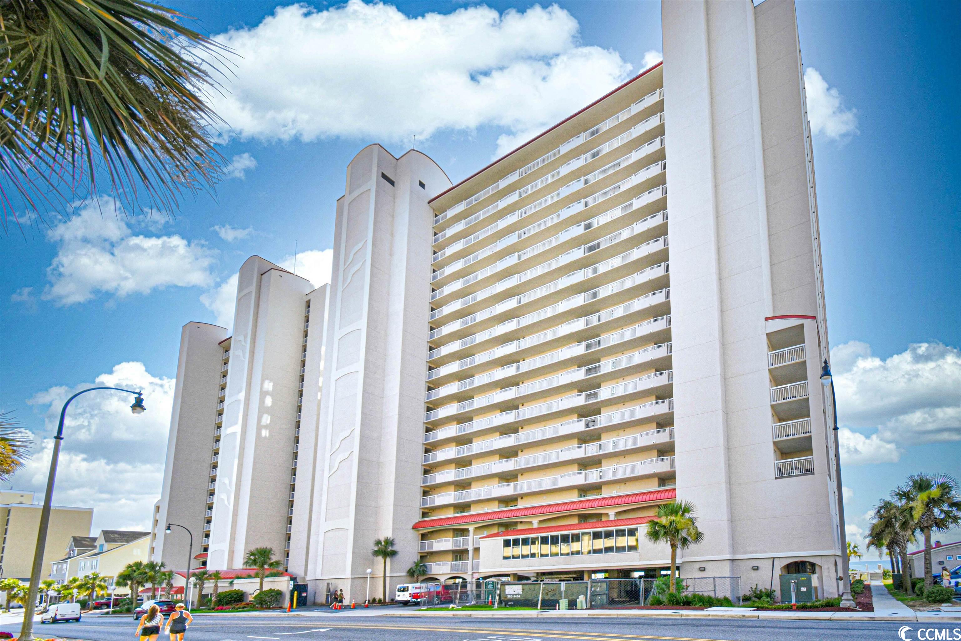 Beautiful end oceanfront unit at Crescent Shores is waiting? With a beautiful unobstructed ocean view this spacious unit has been meticulously maintained and is tastefully decorated. The 4-bedroom, 3-bathroom condo is located in the Crescent Beach section of North Myrtle Beach. The unit offers you more windows, allowing more natural light in and nice privacy. This unit has Custom chair railing that spans the length of the foyer along with beautiful crown molding in the foyer, living room, dining room and guest bedroom. The unit's full-size washer and dryer are less than 2 years old and convey with the sale! The kitchen offers granite countertops, a tile backsplash, stainless steel appliances and a pantry. There are Granite countertops in the master bathroom, with a double sink, a large shower, and a whirlpool tub. The master bedroom also has two walk-in closets. Use them both or lock one for owner-only storage if you are renting.   The master bedroom and living room both have direct oceanfront views.  Both areas have access to the large balcony. Enjoy the sound of the waves rolling onto the beach with a morning coffee or relax in the evening after a busy day on the beach.  You have room for all of your beach gear in the storage closet just outside your front door!  Not only do you have direct access to beach but make sure you take advantage of all of the amenities Crescent Shores has to offer, from the heated indoor pool, outdoor pool, kiddie pool, lazy river, hot-tub, and well-equipped exercise room. If you're looking to venture out of there are within walking distance shops, restaurants, and many different types of of entertainment. The other plus is that the building just went through a complete renovation, making it like new from inside out.  Don't let this one slip by.