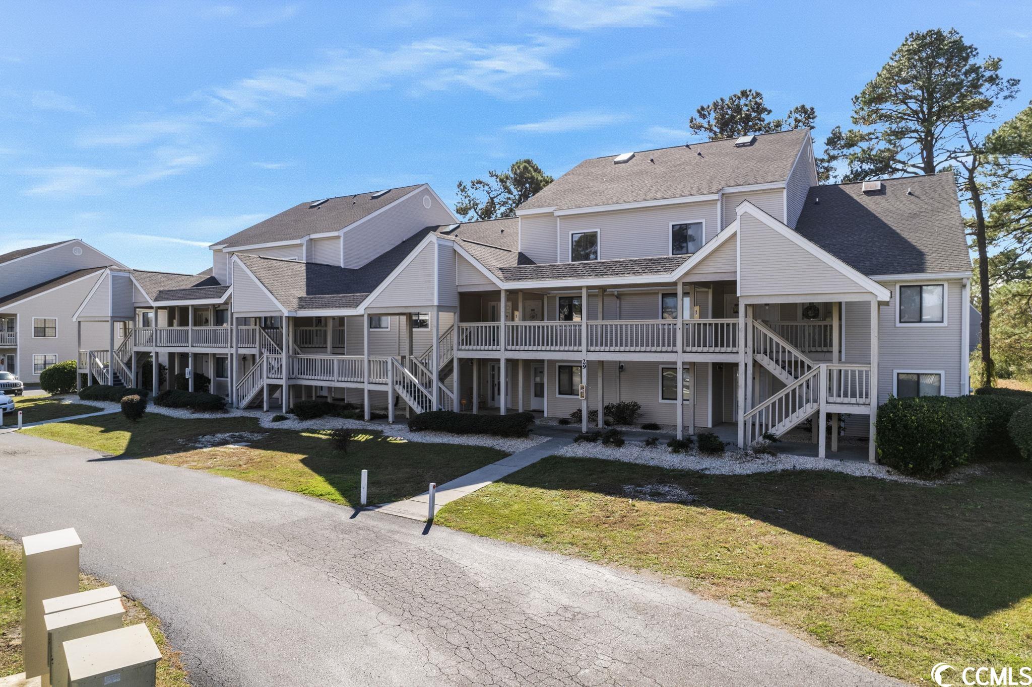 first floor unit and furnished!!! this beautiful, two bedroom two bath condo located in baytree ix. enjoy your screened porch, fully furnished to include washer/dryer.  unit location is great. just a short walk over to the pool areas and parking!