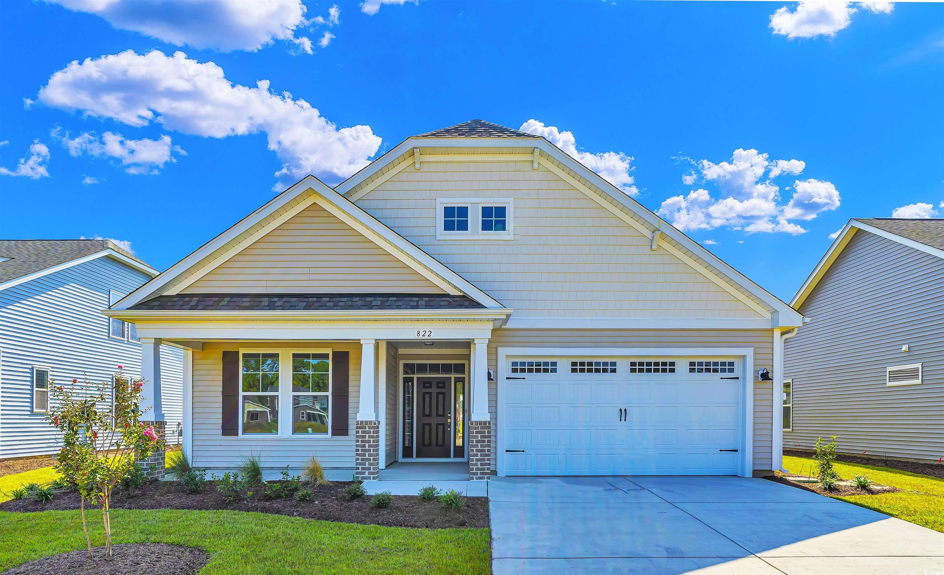 stroll into the boardwalk with nearly 2,815 heated square feet of first-floor coastal-inspired features. upon entering from a large covered front porch, discover a foyer with an optional tray ceiling leading to a spacious drop zone area. two bedrooms with large closets and a full bath are located on the left with an open dining area just ahead. choose to add an intricate coffer ceiling across from optional built-in cabinets or beautiful barn doors. create an intimate great room area with a tray ceiling or gas fireplace. a large, gourmet island in the kitchen offers additional seating and a surplus of counter space for large dinner parties or cooking large meals. enjoy smaller meals with an extended breakfast area looking out onto the beautiful view of your backyard. from the great room, breeze through sliding glass doors onto a large covered porch with an optional outdoor fireplace. the boardwalk’s master suite offers an enormous walk-in closet accompanied by a beautiful master bath with multiple options for a deluxe seated shower or deep soaking tub. an optional second floorplan adds a bedroom, full bath, walk-in closet, and linen closet alongside a spacious loft area. use this space as a large guest suite, media room, storage, or recreational room. with options for personalizing this model to fit your every need, the boardwalk is full of possibilities. make the boardwalk the model you call “home” today!