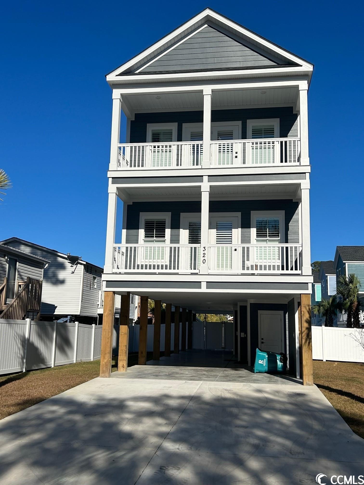 House is under construction! Will be finished by the middle of September. This brand new custom beach home built by one of the best builders on the beach will be perfect for an investment rental property, second home, or primary residency. The floor plan features 5 bedrooms, 5 and 1 half baths, covered porches, pool, elevator, with an open concept living/dining area. Plenty of space is to be had on a very large and rare 42 x 155 lot just a short distance to the beach. If you wish to make selections (colors, flooring, material, etc.) don't delay and call me or your realtor today. (Homes completed next door are identical to this one)
