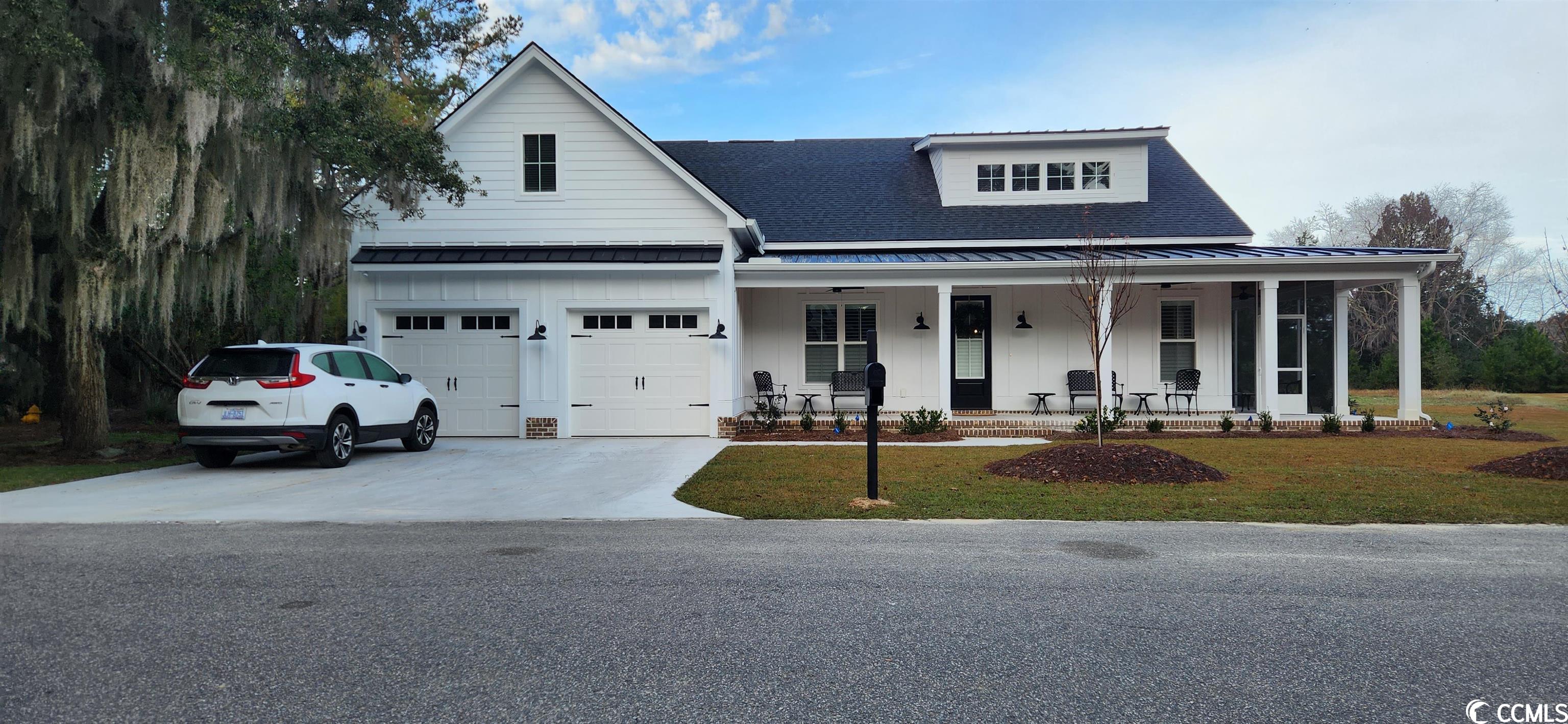 currently under construction. sept delivery date. welcome to 56 chapel creek rd in litchfield plantation. this craftsman style home offers 4 bedrooms and 3.5 bath open floorplan will become your ideal home. board and batten hardie plank exterior accented by a large front porch as well as a screen porch that runs the entire length of the home. large open kitchen and island, sideboard type of cabinets  could offer an array of other options, walk in pantry. fireplace is the focal point of the living room, there is also a study/den for those needing an office space. owners suite offers tray ceilings with high hat lighting, 2 walk in closets with drawer set in each closet, huge walk in shower/ wet room in bath, that includes stand alone tub, tile shower. double vanity. upstairs there are 3 bedrooms, loft area and 2 full baths, walk in attic for storage. builder has not finalized all of the finishing touches, so there is still time to make some selections. other room sizes laundry room 6 x 8, pantry 5 x 9, den/study/office 11 x 13 located on the 1st floor. litchfield plantation has two community amenities that are head and shoulders above others. the pool overlooks the marsh and ricefields and there is also a beach house on pawleys island that the residents can use. the best of both worlds, pool and beach.  you will also find extensive trim work, crown moulding, wainscotting, and shiplap throughout this home. propane will fuel the tankless water heater, fireplaces and cooktop. some of the photos are from a recently built home that shows some of the trim work that we are planning on using at 56 chapel creek.