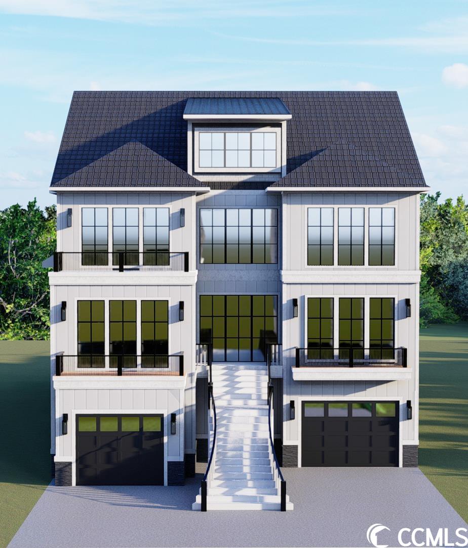 introducing an exquisite new construction home to be built in 2023 on the prestigious golden mile of myrtle beach, south carolina. this luxurious coastal residence sets a new standard for elegance and sophistication, offering an unparalleled living experience.  with five bedrooms and 5 1/2 baths, this home provides ample space for both privacy and shared moments. every detail has been meticulously designed to create an atmosphere of complete luxury and comfort. the double master suites offer spacious retreats, boasting lavish en-suite bathrooms and private balconies, providing the perfect haven for relaxation and rejuvenation.  step into the expansive living areas, where open-concept design seamlessly connects the gourmet kitchen, dining space, and living room. with high-end finishes, top-of-the-line appliances, and ample storage, the kitchen is a chef's dream. host lavish dinner parties or enjoy casual family meals while taking in the unrestricted views of the ocean from the large windows that bathe the space in natural light.  the outdoor area is a true oasis, designed for ultimate relaxation and entertainment. an elevated pool provides a serene setting to soak up the sun, while the large summer kitchen allows for outdoor culinary delights. gather with friends and family on the spacious deck, savoring the refreshing ocean breeze and uninterrupted vistas of the sparkling sea.  the grandeur of this new construction home reaches its pinnacle on the fourth floor, where a magnificent great room awaits. overlooking the ocean, this spectacular space offers panoramic views that will leave you in awe. whether it's a quiet evening enjoying a book or hosting unforgettable gatherings, this great room provides a truly special setting.