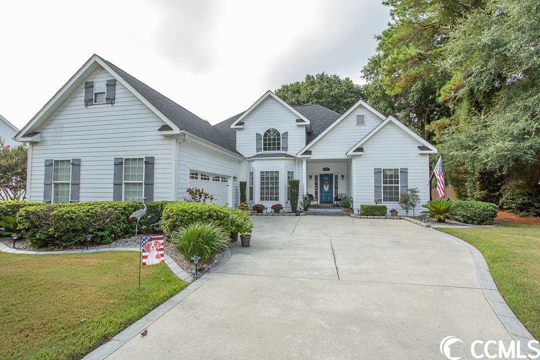 located on a quiet cul-de-sac, off the beaten track in a very desirable section of murrells inlet. only minutes to the huntingdon beach state park, river marina, restaurants & marina of the marshwalk. this immaculately kept and up to date home is move-in ready and the only home you need to see. prepare your offer now as the huge list of current work and up grades will have you ready to buy. maintenance free hardi-plank siding. roof 2020. hvac 2012. interior architecturally designed vaulted ceilings enhances the big open feeling of every room. lvp floors 2020. hot water heater 2022. quartz kitchen 2018. new premium fans & led can lights throughout. dual fireplace with remote. garage door 2019. new master bath, with vaulted ceiling, & guest bath 2020. side load 2 car garage with shelving and attic storage. quartz counter with butler sink and cabinets in laundry room. master bedroom has expansive vaulted ceilings with bow windows looking out into the big fenced rear yard. formal dining room with vaulted ceiling. durable maintenance free composite deck. everything you want and need. call now before it gone. a lender credit is available and will be applied towards the buyer's closing costs and pre-paid if the buyer choose to use the seller’s preferred lender. this credit is in addition to any negotiated seller concessions.