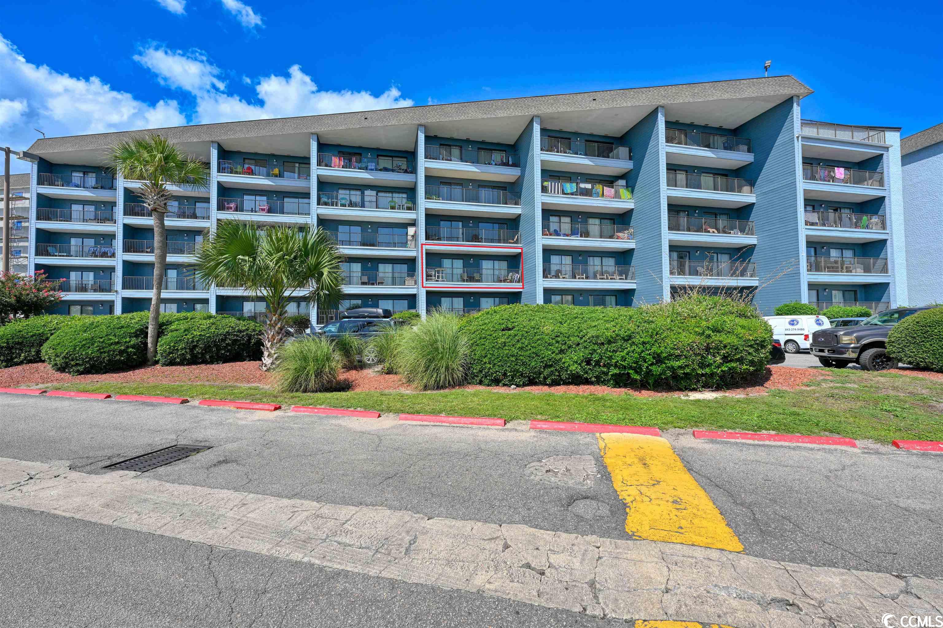 don't miss out on this fantastic opportunity to own a stunning 2 bedroom, 2 bathroom condo in the renowned myrtle beach resort! this property offers a strong rental history, making it a lucrative investment, or you can choose to enjoy it as your private oasis. the beachfront location makes it the perfect time to invest in coastal living!  located on the 2nd floor of the sought-after b building, enjoy the indoor pool, hot-tub, workout room, steam room, and dry sauna. the beautiful, private beach is just a few steps away.   from the balcony, enjoy your morning coffee or afternoon glass of wine while taking in beautiful ocean scenery.  the condo boasts all-new appliances, a renovated kitchen, and has been freshly painted. this is truly a turnkey condo.  myrtle beach resort is an exclusive 33-acre gated oceanfront community, offering an array of top-notch amenities. take advantage of six pools, two of which are indoors, a lazy river, hot tubs, saunas, tennis courts, fitness rooms, a bocce court, game room, 24-hour security, and activities for all ages, including playgrounds and a beachfront bar and grill.   please note that the square footage is approximate and not guaranteed, and the buyer is responsible for verification.  don't let this opportunity slip away – make this captivating beach condo your own piece of paradise today!
