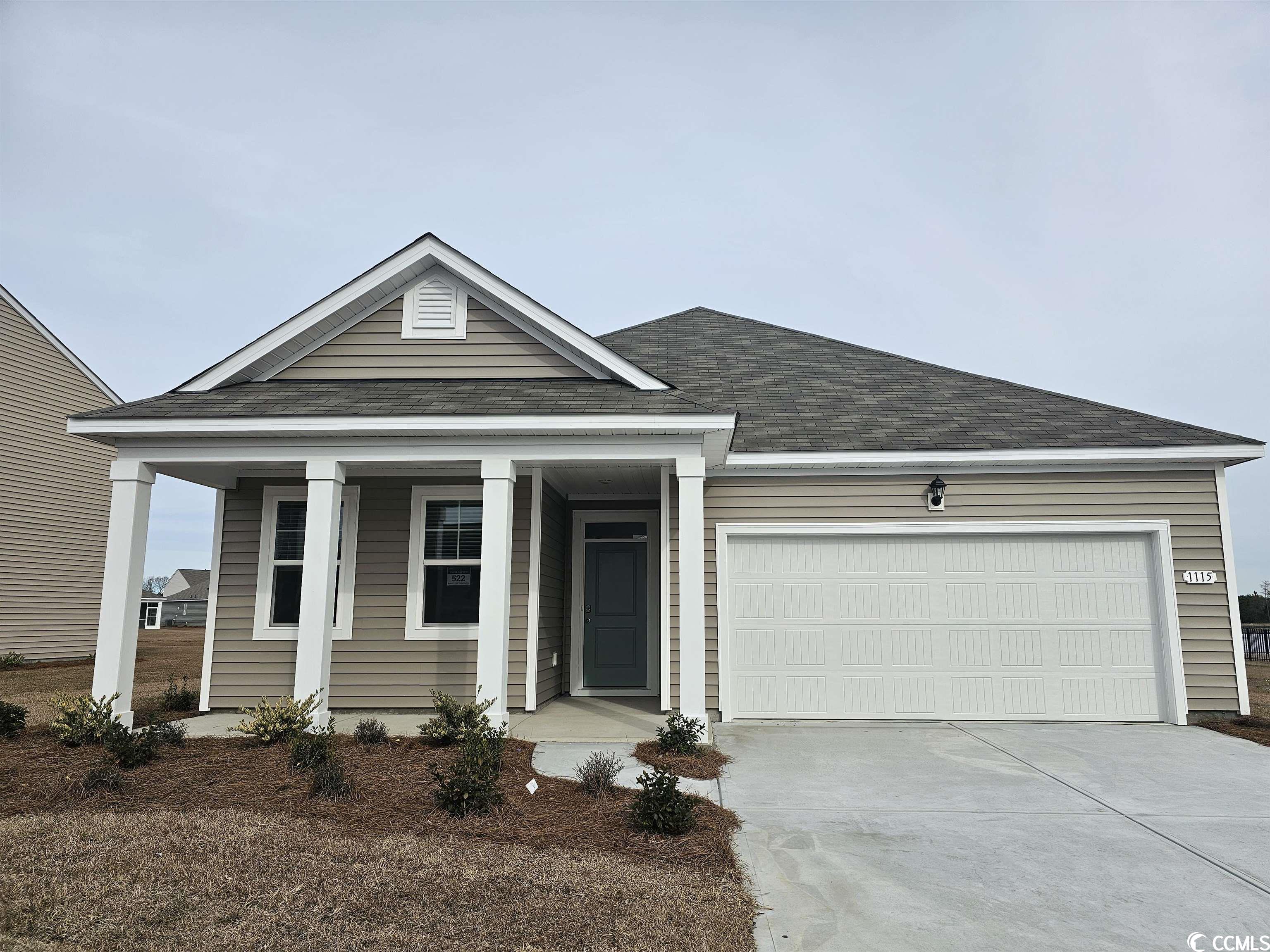 the perfect location; close to conway medical center, college, downtown conway, myrtle beach shops/restaurants and beaches. this new community offers a clubhouse, pool and fitness center! our cali plan is a thoughtfully designed one level home with a beautiful, open concept living area that is perfect for entertaining. the kitchen features granite countertops, an oversized island, 36" cabinetry, a walk-in pantry, and stainless whirlpool appliances. the large owner's suite is tucked away at the back of the home, separated from the other bedrooms, with a walk-in closet and spacious en suite bath with a double vanity, 5' shower, and separate linen closet.  spacious covered front and rear porches add additional outdoor living space. this is america's smart home! each of our homes comes with an industry leading smart home package that will allow you to control the thermostat, front door light and lock, and video doorbell from your smartphone or with voice commands to alexa. *photos are of a similar aria home.  (home and community information, including pricing, included features, terms, availability and amenities, are subject to change prior to sale at any time without notice or obligation. square footages are approximate. pictures, photographs, colors, features, and sizes are for illustration purposes only and will vary from the homes as built. equal housing opportunity builder.)