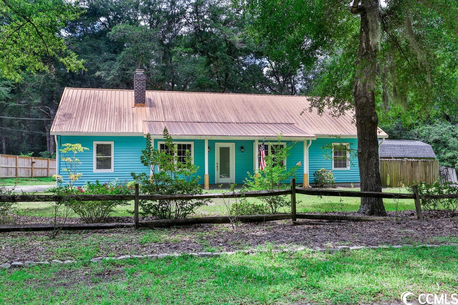 single level 3 bedroom, 2 full bath home with an open living area.  features living room with propane fireplace, great room, eat-in kitchen with granite countertops, stainless steel appliances and backsplash.  large .64 acre lot, plenty of room for rv or boat storage.  metal roof put on in 2016, hvac 2016.  there is a pond on the back of the lot and it is only .6 miles to the hagley boat landing.  if you are looking for privacy and no homeowners association, see today.