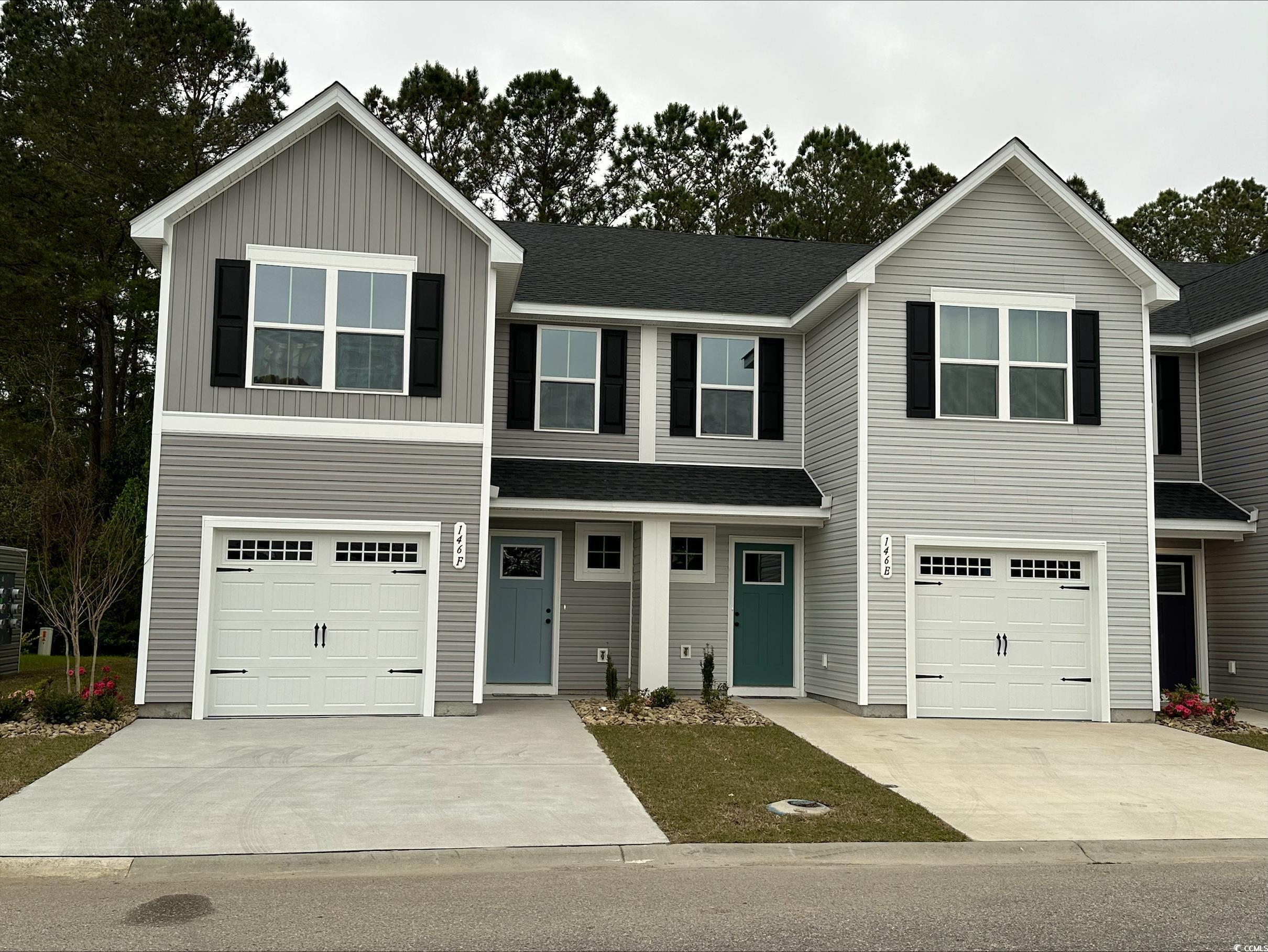 please visit model home to see this property at *132 villa grande st, myrtle beach sc 29579*   this newly opened end unit homesite with rear wooded views is now available! enjoy the privacy both on your rear included patio backing to woods and no neighbors in the front of your home either!  at forestbrook townhomes you can own for the lowest price in myrtle beach - with easy access to major roads, highly-ranked carolina forest schools, and everyday conveniences.   these brand new 2-story townhomes  offer 3 bedrooms, 2.5 baths, and 1,442 sq ft. homes will include open-concept living areas, modern design finishes, and a 1-car garage with 2 car private driveway. if you’re currently renting in the area, you know how hard it is to find a new home and one that doesn’t cost a fortune!  these affordable homes even come with all appliances included (yes, the washer and dryer too), saving you money when you move. you even get to keep your low-maintenance lifestyle because all exterior maintenance is taken care of for you.  forestbrook townhomes is close to all the routes you need! easily jump on 544 to run a quick errand or catch 17 to head down to murrells inlet or up to north myrtle beach. highly ranked carolina forest schools are also minutes from home.  the best part is it is all yours! no more worrying about rising rent costs or negotiating with your landlord. you can do it – and our team is here to help you every step of the way.