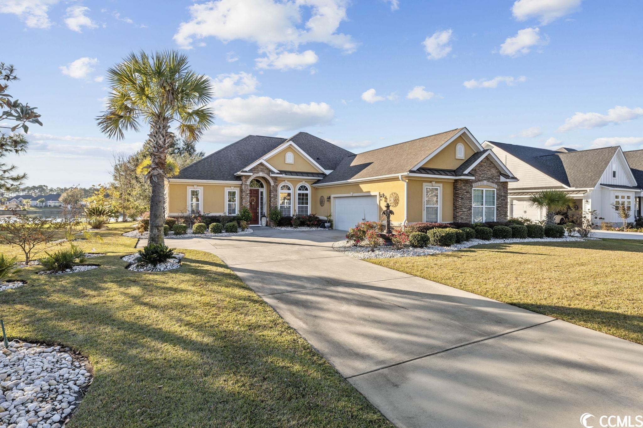 6 month rental option!! have you ever dreamed of living on a large lake where you can fish from your back yard or boat to the amenities center to enjoy a resortlike pool complex/country club with family or friends? well now is your chance. don’t miss this rare opportunity to own this better thannew, completely updated 4-bedroom, 3.5 bath home with an oversized 2 car garage on the large 180-acre lake, in the highly sought-afternatural gas luxury lake front community of wild wing plantation. the stately front entrance welcomes you into this bright sunnybreathtaking home with stunning views of the lake. the great room has 11’ high ceilings, hardwood floors, dolby atmos surround soundwired/speakers, gas fireplace with antique charleston double mantle. the smart tvs in the great room and the master bedroom areencased in decorative custom-built cabinets that can be open or shut to enhance the décor of the home. the formal dining room has adramatic tray ceiling and large palladium window, that floods the home with natural light. the gourmet chef’s kitchen includes;professional grade stainless steel appliances including; 36” wolf natural gas range, 48” subzero refrigerator, bosh dishwasher, in-wall2nd oven/microwave, cast stone range hood, high end floor to ceiling custom cabinets, pull out trays, glass insert accent cabinets, withsoft close dovetail drawers and doors, luxury granite quartzite honed countertops, solid granite stone farm sink, custom tile backsplash,under-cabinet lighting, two pantries, whole house water filtration system, reverse osmosis system and even an island bar thatcomfortably seats six. the carolina room boasts 180-degree views of the lake. the home has a split bedroom plan with a spectacularmaster bedroom suite with views of the lake. features include; tray ceiling, huge walk-in-closet, steam sauna/shower, copper claw footbathtub with herringbone porcelain tile tub surround, fireplace, custom vanity cabinets with vanity tower, luxury granite quartzite honedcountertops, his/her sinks, private commode, bidet and porcelain tile floors. the laundry room has been craft-fully converted into abutler’s pantry, with tiled backsplash, washer/dryer cabinet, and coffee bar. the oversized 2 car garage has additional outlets/circuitbreakers and new panel wired for generator, hot tub/spa, garage refrigerator, tool charging station, wine cooler, and garage refrigerator.the 4th bedroom, with french door entrance overlooks the lake and has been converted into a media room, with dolby atmos surroundsound and oversize 8’ wide slider that leads to the ez-breeze room with outdoor surround sound speakers. the meticulouslymaintained .59 acre yard features cement and paved patios, wired for hot tub, two elegant fountains, river rock, and 50 landscape lights.the home has an irrigation system with water conservation nozzles, rain filter and separate meter. additionally, there is a screened in 12’cedar octagon gazebo with cupola. the backyard has a recently painted, full-length seawall/boat dock that was just dredged, and a 8’wide kayak dock. use your boat to explore the lakes, fish, take in nature and the sc lake birds, including, blue heron, egrets, nativeswans and even eagles. take your boat to the clubhouse to enjoy the many amenities there. association amenities include largeclubhouse, multiple outdoor pools, hot tub, 80’ waterslide, fenced in tennis/pickle ball, basketball courts, playground area, huge day dock, private boat ramp and boat/rv storage.wild wing plantation offers convenient easy access to coastal carolina university, shopping, the beaches and all that myrtle beach andconway has to offer. don’t miss out on this rare find. calll to schedule a tour !! love where you live!