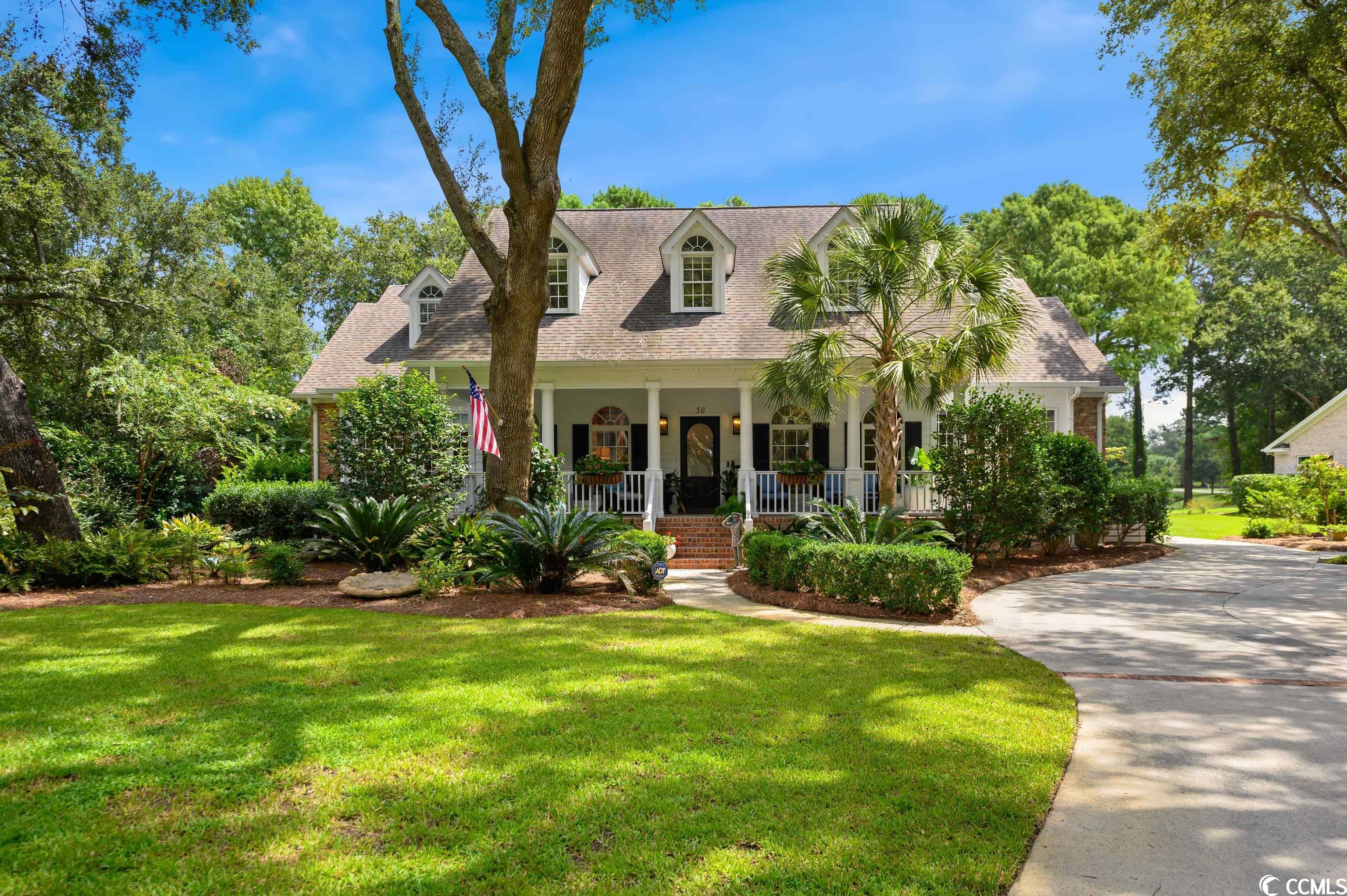 this meticulously renovated home features extraordinary finishing touches and exudes a modern coastal look.  located in the gated community of willbrook plantation, this 4 bedroom, 4 and ½ bath home sits amongst beautiful moss draped oak trees and a lush yard that speaks of the love that the owner has for nature. from ship lapped walls and slanted ceilings in the upstairs bedrooms to a kitchen that is a chef's delight, each room will enchant you with just one more surprise!  the kitchen has classic walker zanger tile and custom walnut island and range hood. the laundry room features herringbone brick floors and an additional storage area.  chippendale wainscoting in the guest bath will be also admired in the balcony area of the second floor which features three bedrooms and an additional gathering room. the guest bath also features a hand painted vessel sink by a local artist that cleverly sits atop a beautiful antique chest. the living room with ship lapped walls and wood burning fireplace opens to yet another den with an expansive stone fireplace overlooking the gardens. this one of a kind gem is a must-see!