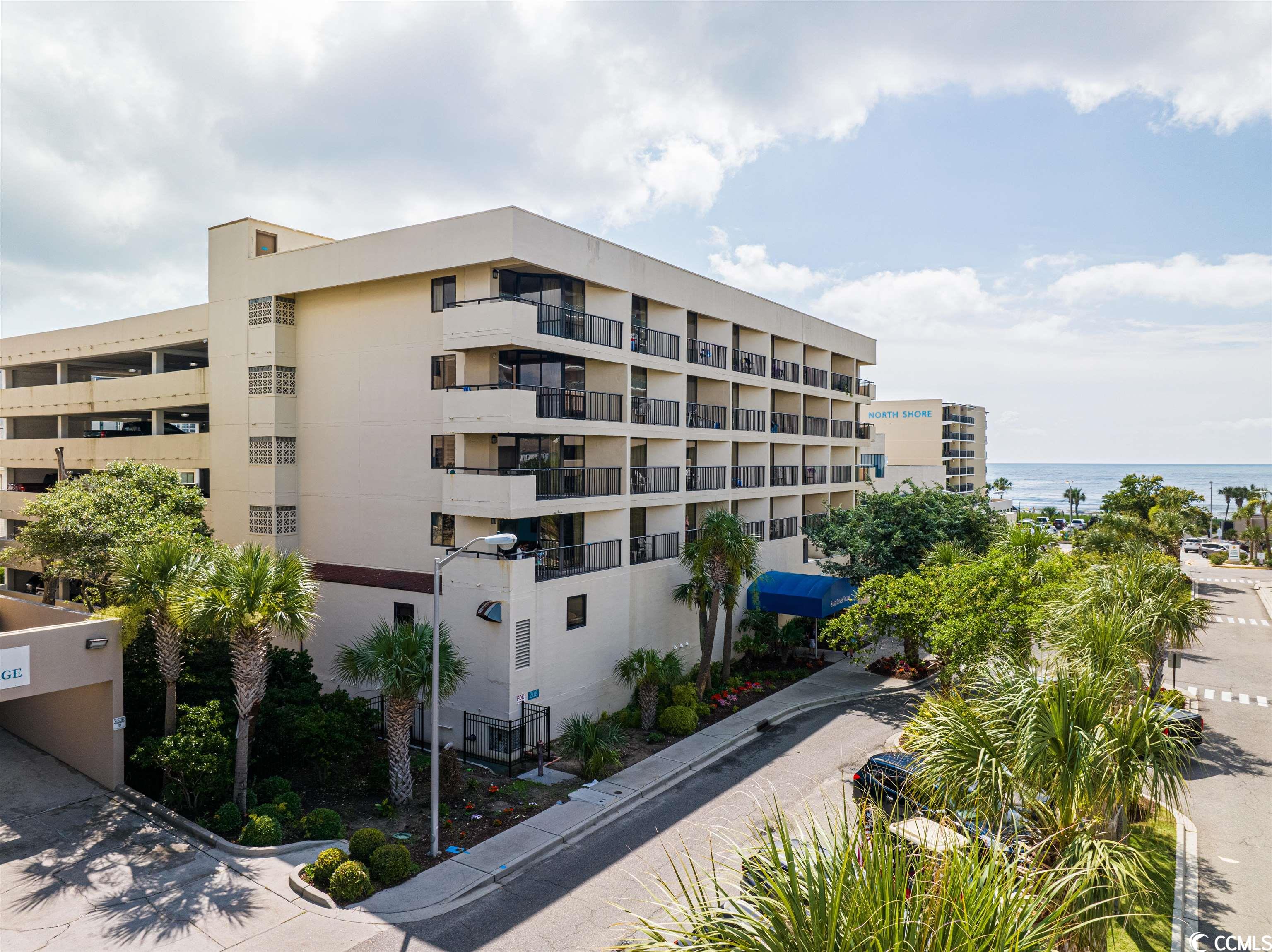 location! location! location!  located on the golden mile.                   amazing ocean front unit that has been updated and waiting for its new homeowner or investor. completely furnished with refrigerator,  stove and washer / dryer. kitchen also has a beautiful tile backsplash  end units have an extra window in the living room with an ocean view.  this unit has a full bath with large walk in shower. beautiful low maintenance tile flooring throughout the unit. covered parking garage. unit is just steps to the garage access. roof replaced in 2022. sand dunes has restaurants located steps away from the unit, and tons of amenities including lazy river, pools, water park, hot tub, gym, and game room. just minutes away from everything myrtle beach has to offer - shopping, shows, restaurants, and fun activities.
