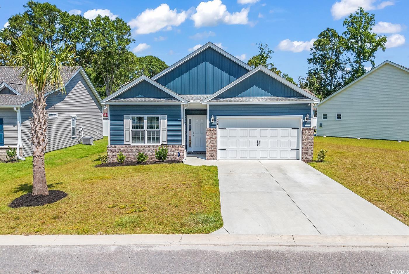 welcome to this 3 bedroom/2 bathroom open floor plan home in a natural gas community! why wait for new construction when this 2022 home comes with stainless steel appliances, a washer/dryer, under kitchen sink water filtration system, lvp flooring throughout the entire house, and window treatments. the beautiful kitchen features shaker-style cabinetry with crown molding, quartz countertops, a cast iron farmhouse sink, and a gas range. the primary suite offers a tray ceiling, two large walk-in closets, an oversized walk-in shower, and double sinks with a quartz countertop. two additional bedrooms and a full bathroom provide plenty of space for guests. the door off of the dining room leads to the covered porch and the large concrete patio. this community is just a short golf cart ride to the beautiful atlantic ocean in surfside beach! make sure to ask your realtor about closing credits provided by the sellers and lender.