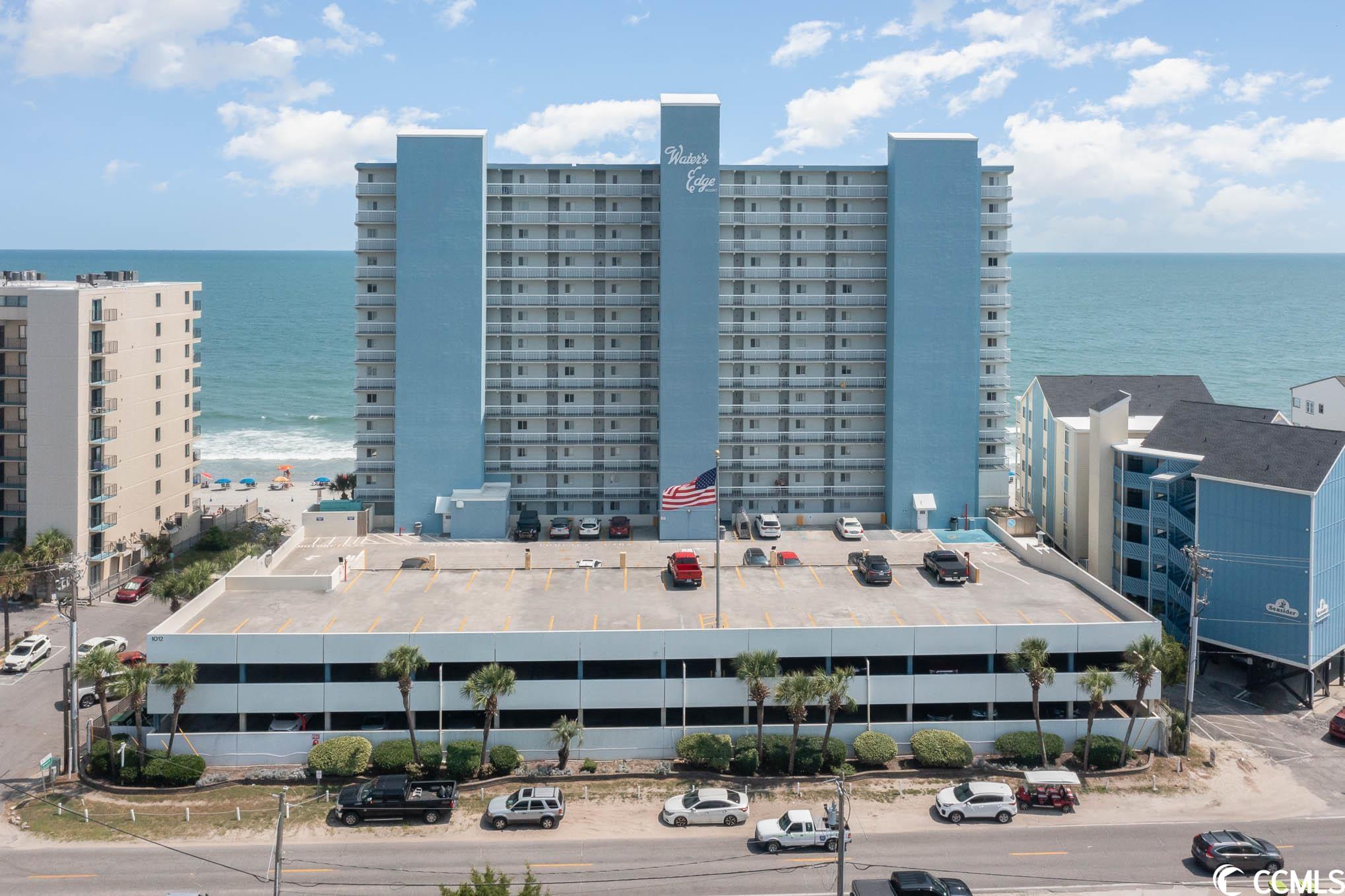 Own a piece of paradise with a 3 bedroom , 2.5 bath oceanfront condo available in the Water's Edge building in Garden City. Enjoy the oceanfront views from the balconies located off the living room and master bedroom! This condo has all space you need and comes fully furnished- just pack your personal items and move right in. The full kitchen features plenty of cabinet and counter space, with a work island, tiled backsplash, and breakfast bar. 3 bedrooms allows for plenty of room for guests to come visit. Water's Edge is also located near plenty of shopping, dining, and entertainment options. This would make a great primary residence, 2nd home or investment opportunity. Measurements are not guaranteed and are the buyer's responsibility to verify. PROFESSIONAL PHOTOS AND DRONE PICTURES WILL BE UPLOADED ON MONDAY.