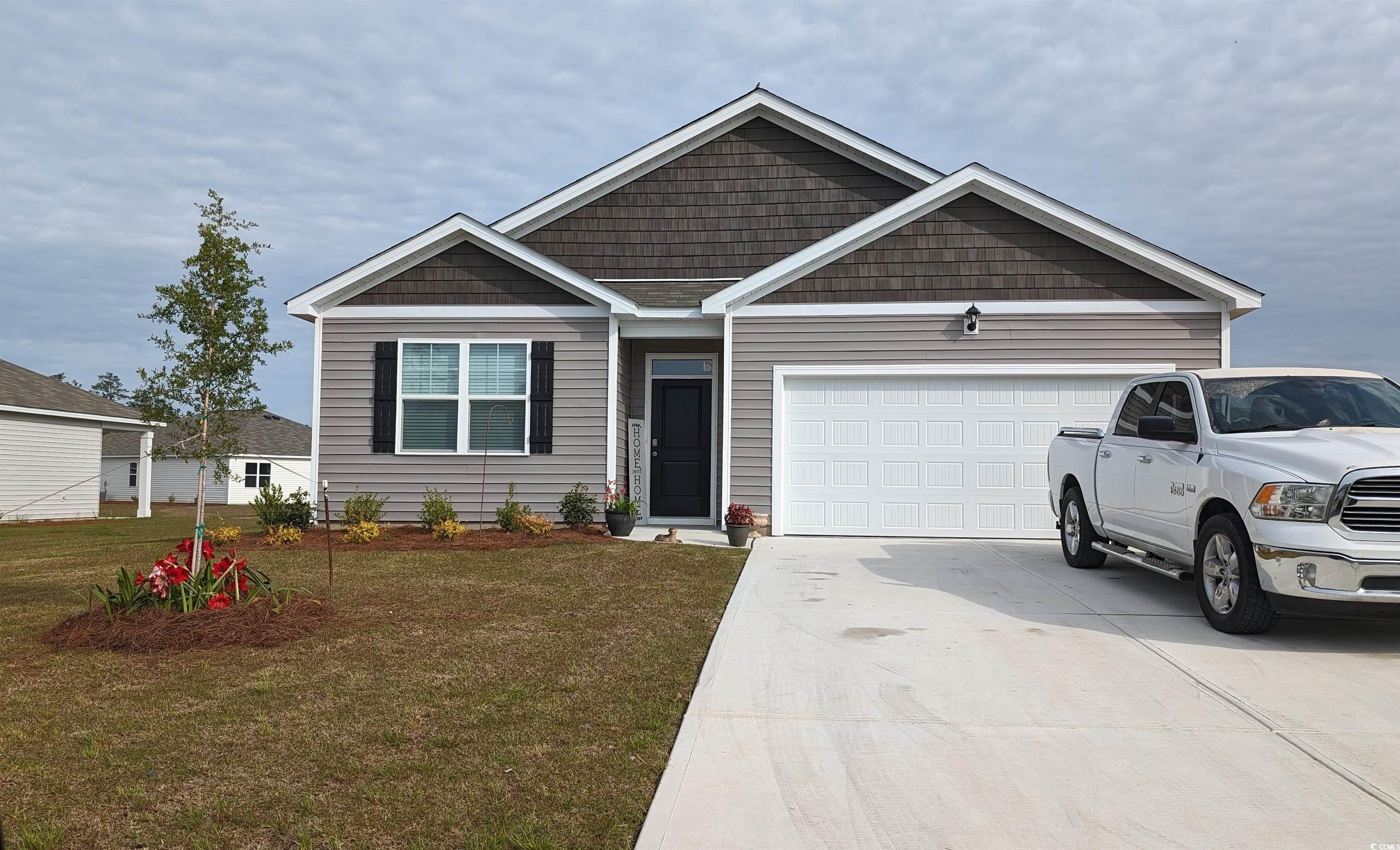 additional space for family, guests, crafts, or hobbies!  this is the cali plan: an open 4 bedroom, 2 bath ranch. the spacious kitchen offers an amazing walk-in corner pantry, granite countertops and island with breakfast bar, and stainless appliances! sliding doors off the dining area lead to a covered porch! america's smart home! each of our homes comes with an industry leading smart home technology package that will allow you to control the thermostat, front door light and lock, and video doorbell from your smartphone or with voice commands to alexa. *photos are of a similar cali home.  (home and community information, including pricing, included features, terms, availability and amenities, are subject to change prior to sale at any time without notice or obligation. square footages are approximate. pictures, photographs, colors, features, and sizes are for illustration purposes only and will vary from the homes as built. equal housing opportunity builder.)