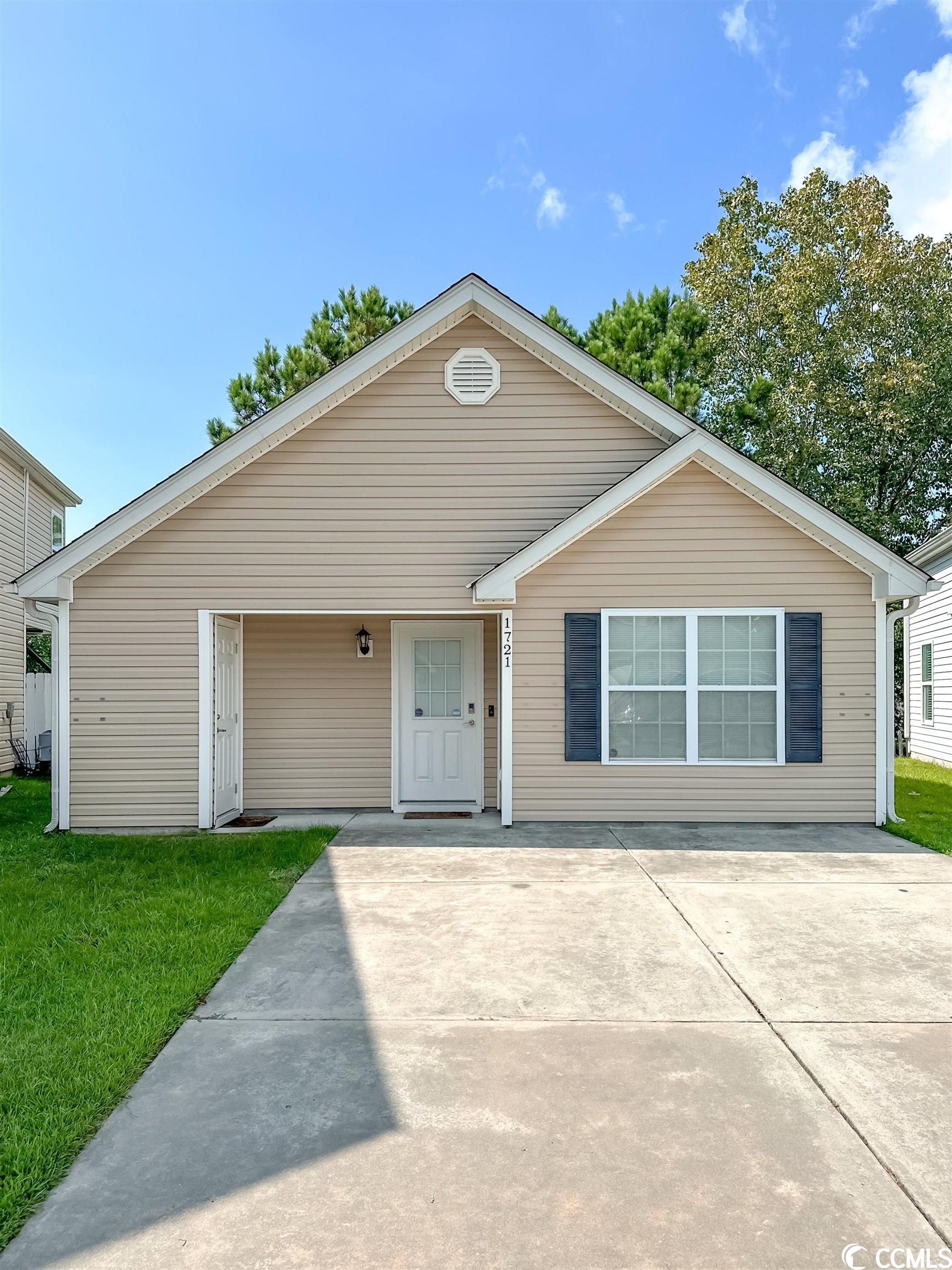 like new, 2 bed/2 bath, single family home in the heart of myrtle beach. this home features tile and carpet floors, ceiling fans, dishwasher, flat top stove, microwave, disposal, refrigerator, and washer and dryer. new hvac installed in february 2022. only used as a second home since it was purchase brand new. the low hoa fees include the lawn maintenance. square footage is approximate and not guaranteed. buyer is responsible for verification.
