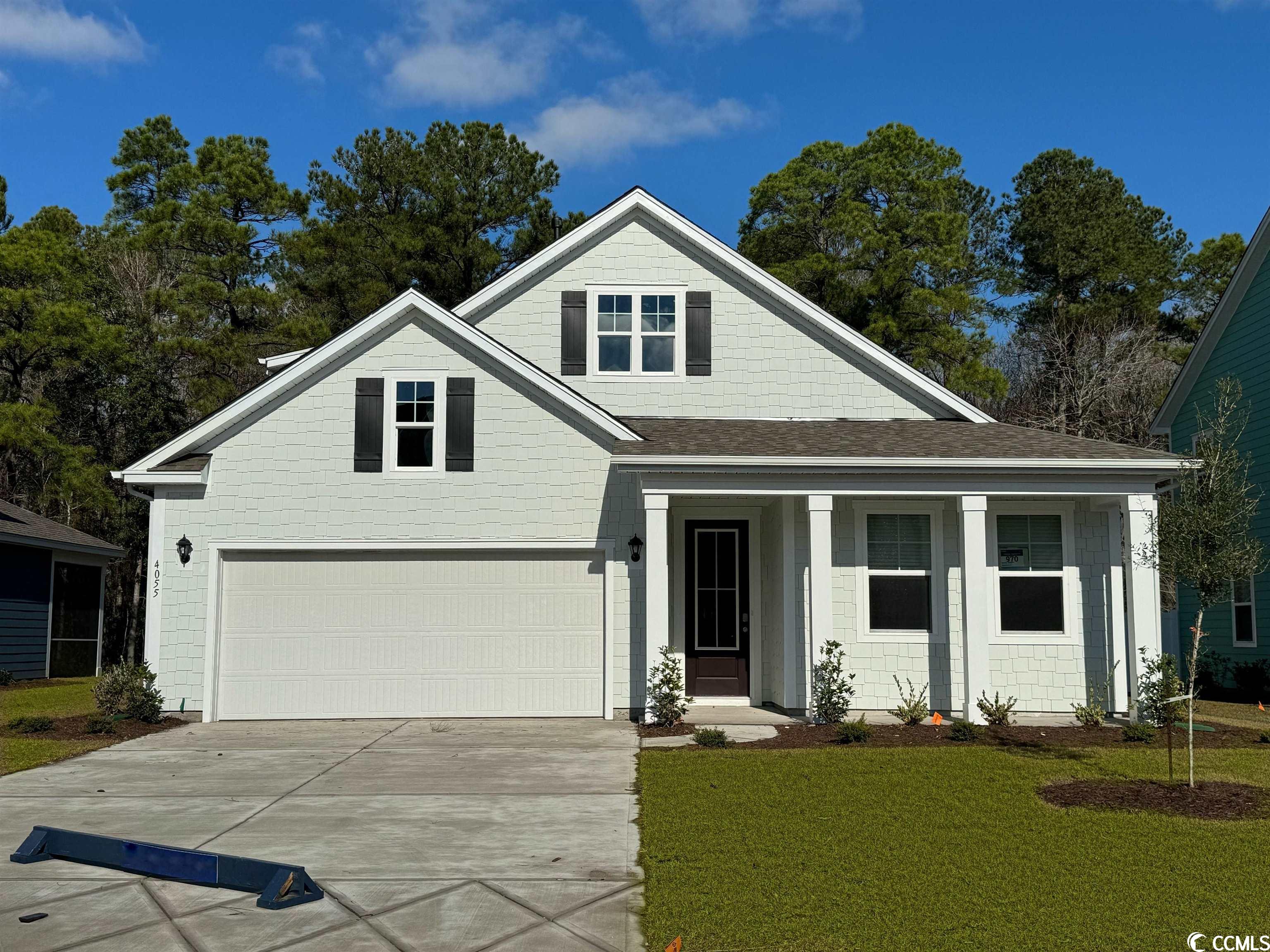 waterbridge community is in the sought-after carolina forest area. minutes from grocery stores, shopping centers, golf courses, attractions and the beach! the community is filled with resort-style amenities that make it hard to leave home. this gated community features a clubhouse, the “largest residential swimming pool in sc”, fitness center, tennis, pickleball, basketball, volleyball, and bocce ball, a lake and boat launch! the darby offers a tall entry door with glass, a split bedroom floorplan, and an open concept kitchen, living, and dining area perfect for entertaining! granite countertops, 36" cabinetry, stainless appliances with a gas range, and gorgeous wide plank laminate flooring throughout the main living areas. there is also a flex room on the main level which would be great for a home office or formal dining room. the primary bedroom suite is a must see with a huge walk-in closet and en suite bath with two large separate vanities and a 5' shower. this home also features a rear covered porch offering an ideal space for outdoor enjoyment along with the optional second floor that offers a private bedroom, full bathroom, game room space, and additional storage! *photos are of a similar darby home.  (home and community information, including pricing, included features, terms, availability and amenities, are subject to change prior to sale at any time without notice or obligation. square footages are approximate. pictures, photographs, colors, features, and sizes are for illustration purposes only and will vary from the homes as built. equal housing opportunity builder.)