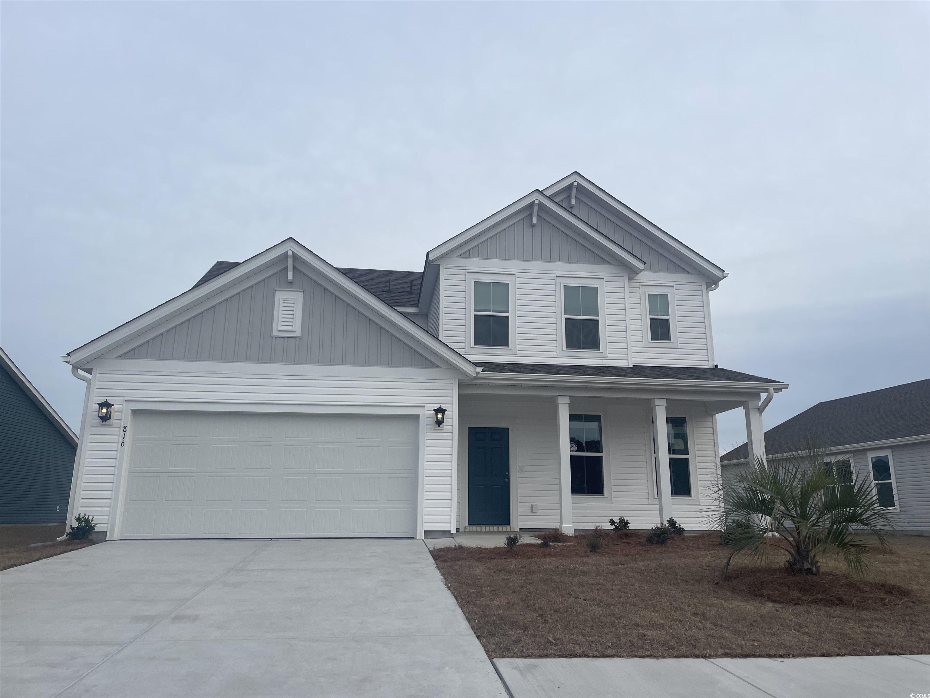 this well-appointed windsor house plan features 2-story living with 3 bedrooms, 2 1/2 bathrooms, and 2-car garage. the windsor home promotes an open-concept design with the kitchen open to the great room. kitchen features granite countertops, stainless steel gas range, a dishwasher, and a microwave (vented to the outside) all included options in sunset landing.  create lasting memories in your new great room - perfect for game nights, movie nights, and entertaining. all homes in sunset landing feature a tankless water heater. all homes in sunset landing are 100% energy star certified, tested, and rated by an independent 3rd party resulting in more comfort, healthier indoor air, and lower cost of utility bills! surrounded by a perimeter of treeline, sunset landing is a natural gas community showcasing a brand-new series of single-family homes. in a small, intimate neighborhood consisting of only 193 homes, residents will have access to an on-site clubhouse, pool, sidewalks, and weekly trash and bi-weekly recycling collection. sunset landing is located less than 1 mile from highway 31, providing quick and convenient access to navigate the entire coastline. located within the fishing and boating town of little river, south carolina, this area is outside of the hustle and bustle of myrtle beach. a laid-back atmosphere with waterfront dining, boutique-style shopping, numerous marinas, and championship golf courses are all within minutes from sunset landing! come explore today!             all pictures shown are from a previous spec/ model home.
