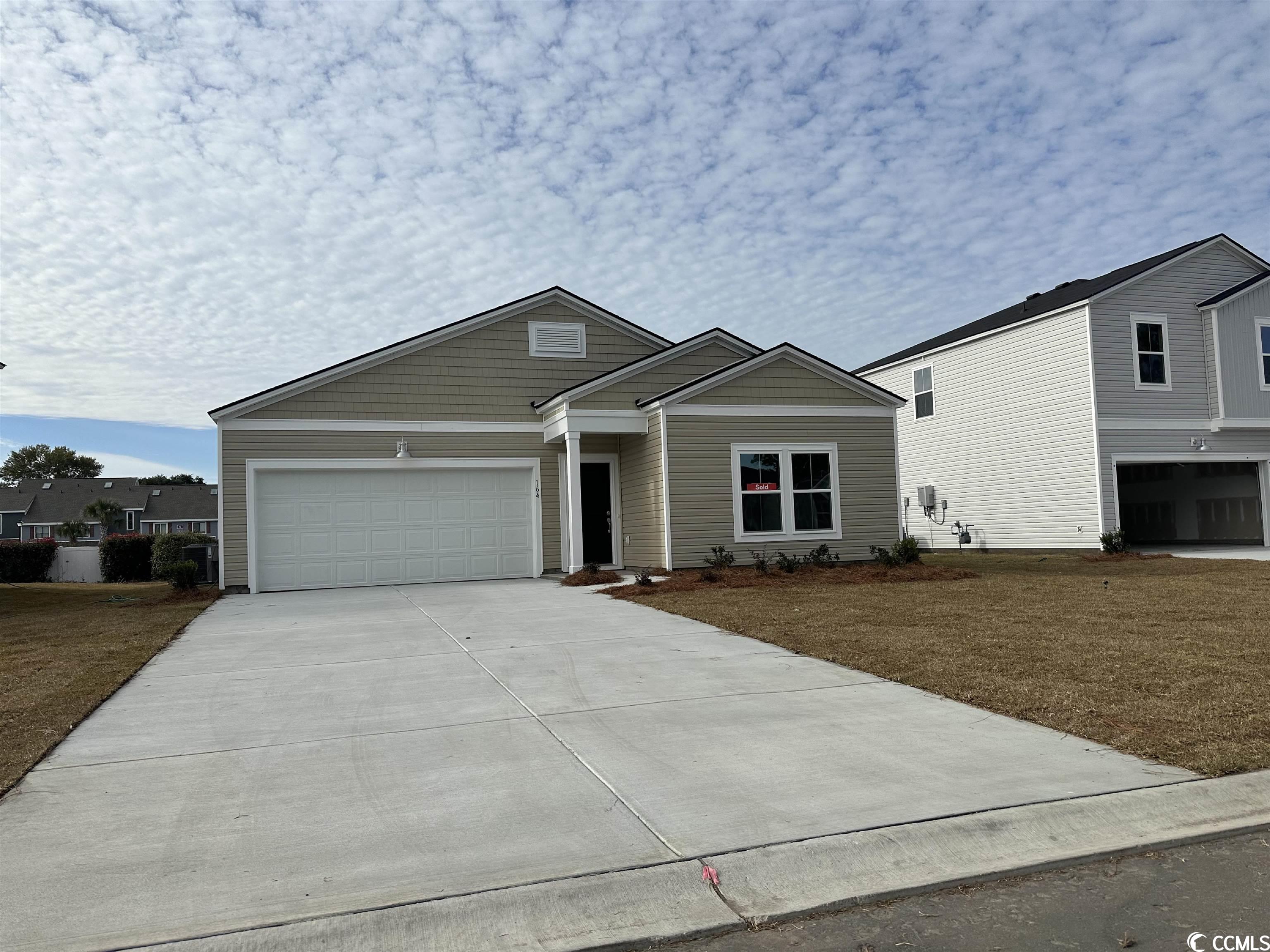 nov closing! this single-story home features two bedrooms and a bathroom located at the front of the home, while the open kitchen, breakfast area and family room flow to the backyard with adjacent sliding doors. at the back of the home is the owner’s suite with a full-sized bathroom.    the pictures in mls are of our model home in another location.
