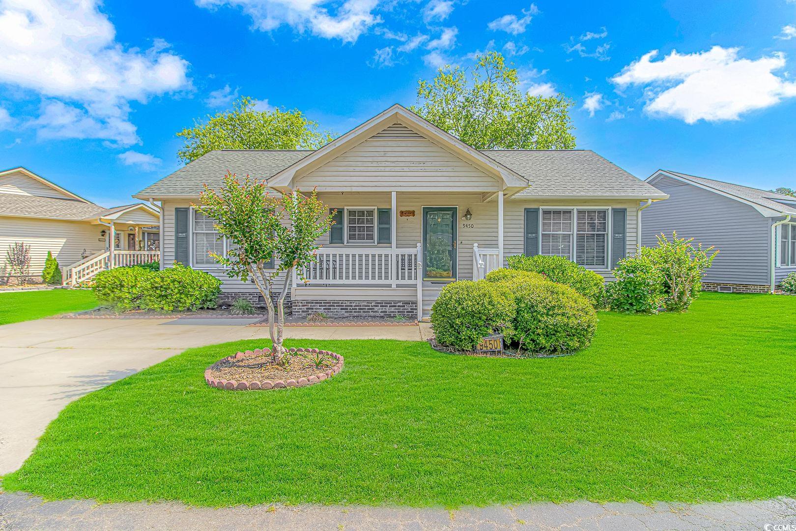 nestled within a serene and secure 55+ gated community, this charming single-level home boasts the perfect blend of comfort, convenience, and coastal living. step through the front door to the spacious living area that flows seamlessly into the dining area and kitchen. for the home chef, the kitchen is a true highlight. it's thoughtfully designed with ample counter space, breakfast bar, and plenty of cabinets, making meal preparation a breeze. whether you're cooking for one or a group of friends, this kitchen has it all. the primary suite has his and hers closets and an ensuite. the generous guest bedroom has access to a full bathroom. this layout provides both you and your guests with the utmost comfort and privacy. adjacent to the dining area, you'll find a delightful carolina room that offers a versatile space for relaxation or entertainment. let in the gentle coastal breeze and bask in the natural light while savoring your morning coffee or hosting intimate gatherings. an expansive custom paver patio with attached storage is also featured at this property. stay organized with the convenience of outdoor attached storage. keep your gardening tools, beach chairs, and other essentials readily accessible while maintaining a clutter-free living space. spring forest offers a fantastic array of amenities, including a clubhouse, swimming pool, fitness center, and organized social events, and is a gated community ensuring that you'll have endless opportunities to meet new friends and enjoy an active retirement lifestyle. located in murrells inlet, you're just a short drive from the beautiful beaches of the grand strand, renowned golf courses, shopping, dining, and cultural attractions. whether you're seeking relaxation, adventure, or a bit of both, this coastal gem has it all. don't miss your chance to own this great 2-bedroom, 2-bathroom home in spring forest. embrace the joys of 55+ community living in style and comfort. schedule your private showing today and make this slice of coastal paradise your very own! measurements are not guaranteed and buyers are responsible for verifying.