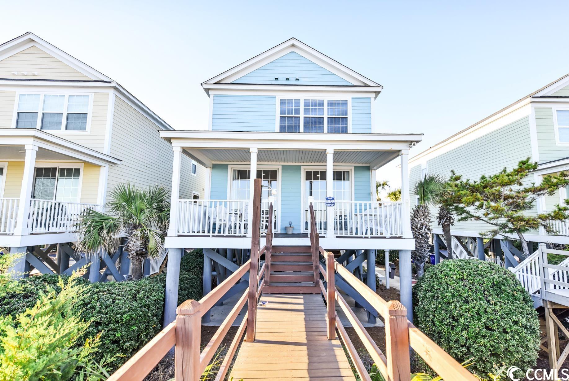 a rare opportunity to own a true ocean front property with private beach walkway!  welcome to 317 ocean boulevard south, a remarkable oceanfront property located in beautiful surfside beach, sc. this stunning home boasts a private beach walkway, offering direct access to the pristine white sands and sparkling atlantic waters right from your doorstep. the property features a fresh and modern interior, recently renovated with new bathroom cabinets, countertops, paint, fixtures, and furniture. it has been exceptionally well-maintained, with new hvac units, regular maintenance, and a recently inspected roof. surfside beach is a vibrant community with a wide range of local restaurants just a short distance away. enjoy mouthwatering cuisine from spots like pizza hyena, chimichanga llama, gracious pig smokehouse, bubba's fish shack, and more. additionally, the upcoming surfside pier opening in october 2023 adds to the area's appeal. with strong demographics and a thriving tourism industry, this property presents an excellent investment opportunity. the affordable and effective hoa takes care of pool maintenance, landscaping, parking, and even includes cable and internet. don't miss out on this true oceanfront gem at 317 ocean boulevard south. contact today for more information.