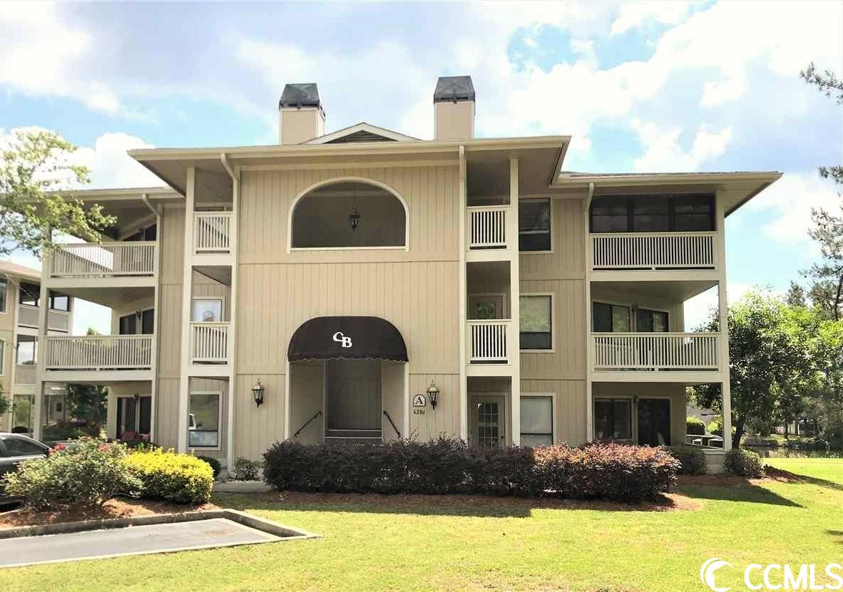 beautiful furnished studio at cypress bay in little river; located on first floor with covered entry so would be great for elderly person; fantastic lake view from patio; end bldg; new walk in shower and stack washer/dryer; stainless appliances, hvac, and water heater 5yrs old; nice sized storage in outside hallway; very nice pool on property; minutes away from north myrtle, cherry grove, and nc beaches and historical little river waterfront home of the blue crab and shrimp festivals!! must see this one!!