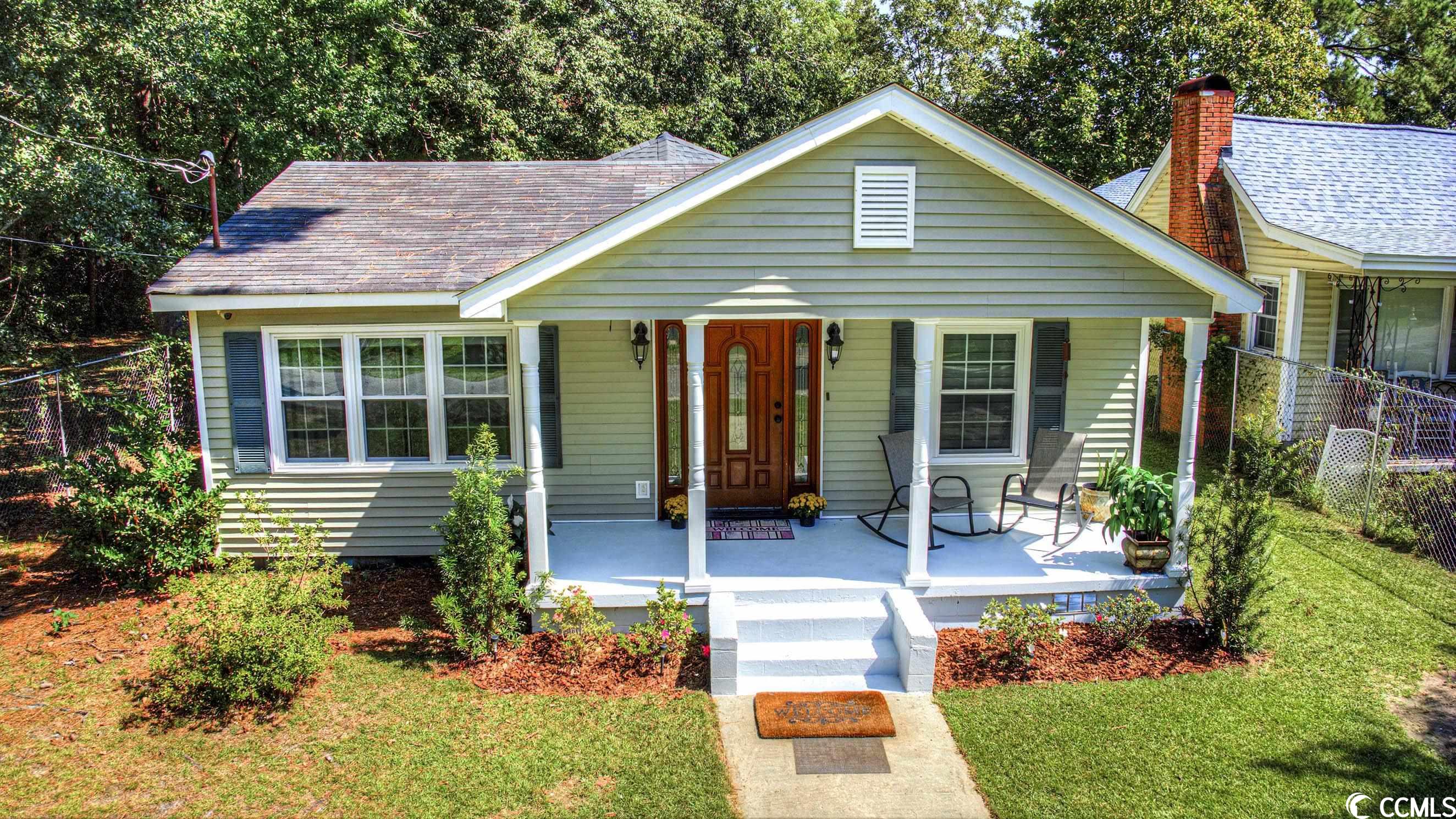 welcome to 904 palm street... this 3 bedroom, 2 bath - single level - split bedroom home has been updated throughout in recent years. beautiful natural wood color flooring throughout except bathrooms (tile). updated kitchen with abundant cabinet storage, butcher block counter tops, all stainless appliances including a gas range (natural gas) range hood, additional wall oven, french door refrigerator and dishwasher. bath bathrooms are updated and owner's suite has a tile walk in shower, double vanity sinks, barn door and walk in closet. updated lighting with stylish ceiling fans and light fixtures. complete security system with cameras and monitor. this home welcomes you at the front porch and the floor plan is open through the middle from front to back of home. french doors lead to a large 20x16 deck that is a great place for entertaining friends and family. fenced backyard with a 20x10 storage building and or workshop. located in the city limits of georgetown, sc. near shopping, hospital, grocery and more. only minutes to the historic district and downtown area with waterfront dining and shops along the georgetown harbor walk. georgetown borders the winyah bay. several rivers converge at the bay to provide access to scenic boating opportunities; and some of the best salt & fresh water fishing along the south carolina coast. come enjoy the historic scenery and all the watersport adventure that georgetown, sc has to offer. this home is move in ready...call today!