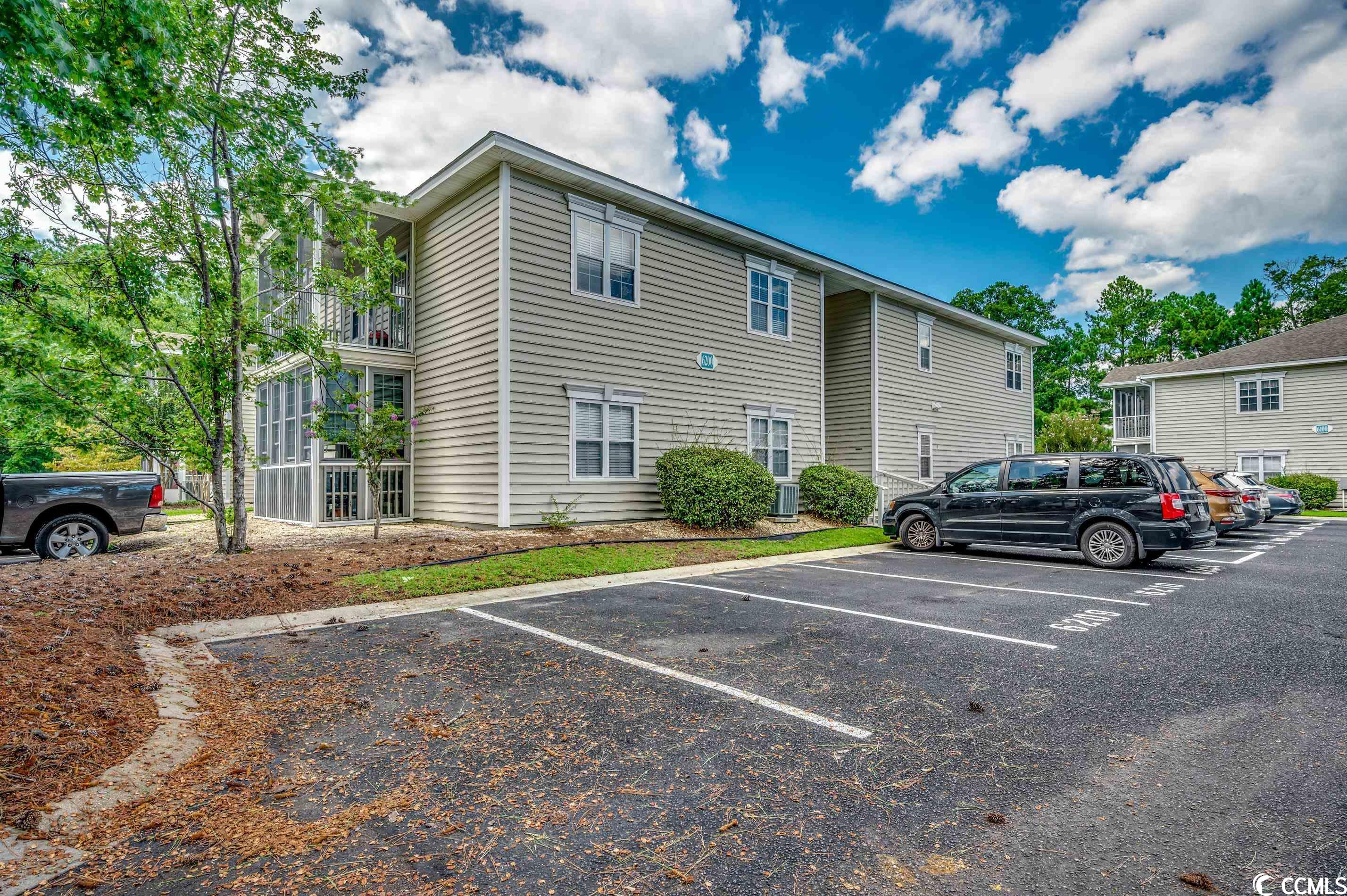this popular south end community is surrounded by nature, mature trees and is centrally located with the beach just minutes away. each courtyard of buildings has it’s own swimming pool. this is the largest of the 3 bedroom floor plans. this end unit has bedrooms separated offering more privacy. the spacious kitchen has granite counters, stainless appliances, an almost new refrigerator and great cabinet space. just off of the living area, the large screened porch overlooks the pool and surrounding yard and offers the perfect spot to enjoy nature while sipping your morning coffee. close to shops, entertainment, restaurants, golf courses, water sports, the murrells inlet marsh walk, this is the perfect spot to call home. square footage is approximate and not guaranteed. buyers is responsible to for verification.
