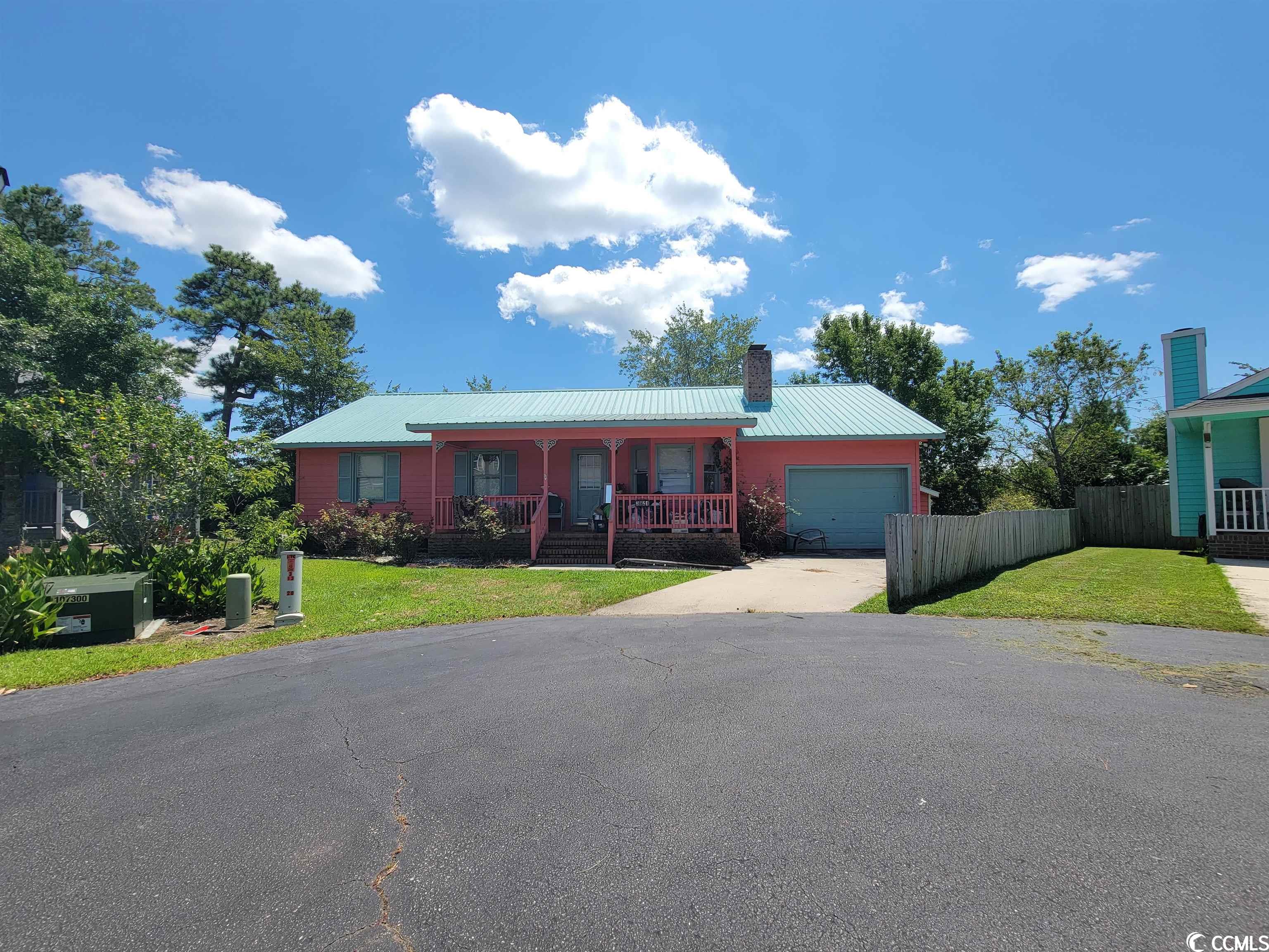 location, location, location! this 3-bedroom, 2-bathroom single level home is not only walking distance to the mcleod seacoast medical center in little river, but a short drive to the beach and the grand strand's major thoroughfares! whether you're an investor or are looking for a primary or second home to make your own, this home has endless potential. ample storage provided by the 1-car attached garage, floored attic, attached storage closet and detached shed. it has a metal roof and newer hvac (replaced within the last 3 years). situated at the end of a cul de sac, it's a great place to take a walk or bike ride. in addition to its convenient location, golfview plantation offers low hoa dues and a community pool.