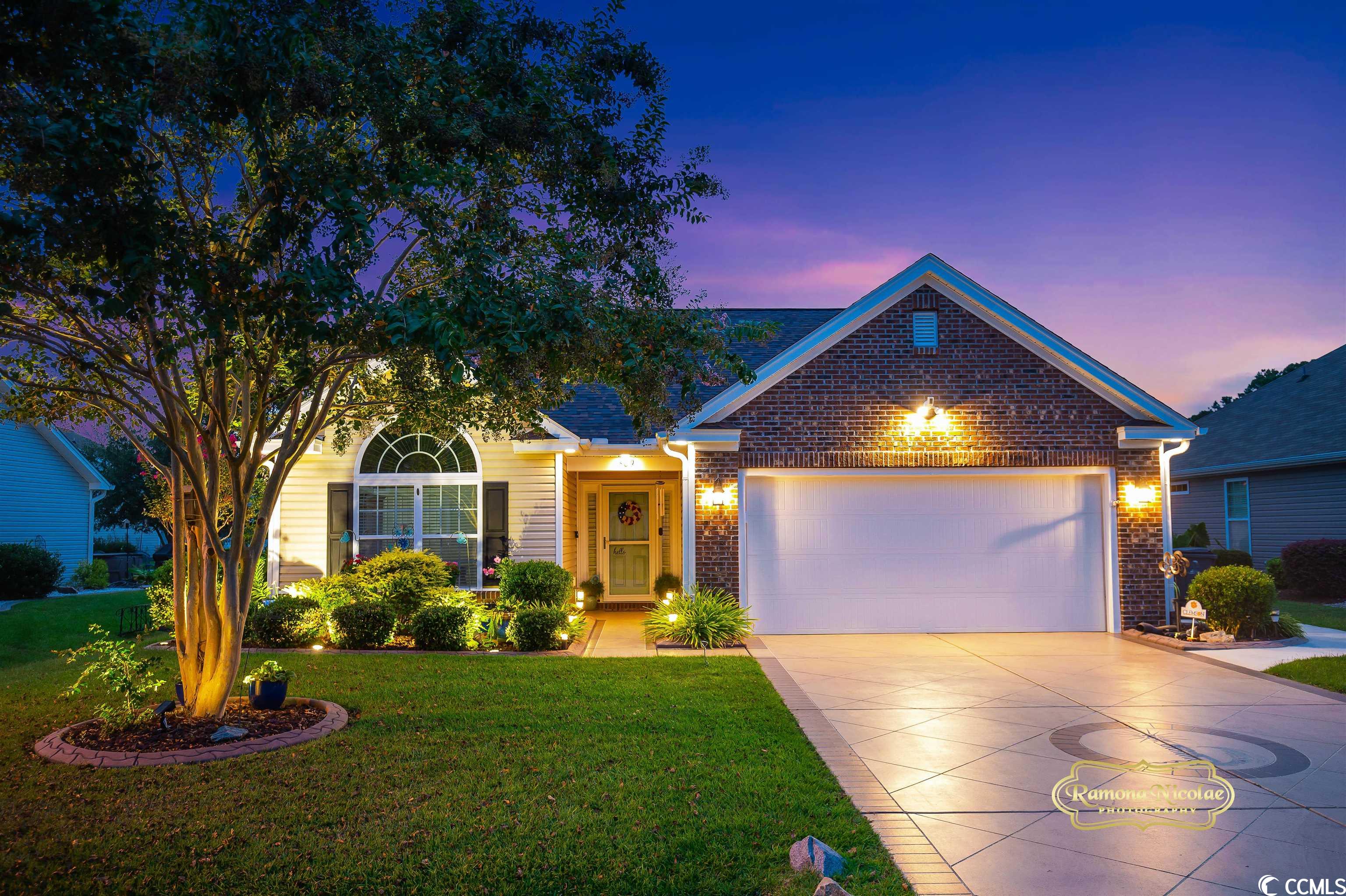 This stunning home is like a model with all the upgrades. As you are walking into the family room you can see the bright and open floor plan and the difference it makes with the additional ceiling lights that were added and how open and bright the room is and continues into the open kitchen.  This accents the beautiful granite counter tops and recently all upgraded stainless steel appliances make this a kitchen and breakfast area that will welcome all. The master bedroom is fit for a king and queen with tray ceiling, cool ceiling fan with a beautiful view of the pond fountain. The master bath with its garden tub, separate shower, dual sinks and a huge walk in closet, you will know you are home. Total, three bedrooms with up graded carpet and two baths  Family and friends will love gathering on the over size private patio and closed in porch that has custom energy efficient blinds for comfort while entertaining or just to relax and enjoy over looking the pond fountain. Newly up graded 16 sear HVAC, roof, dishwasher & garbage disposal, water heater. newly installed green energy insulation foam, rolled and blown in along with window tinting and custom thermal blinds have reduced the electric bill. The landscaping is immaculate with popup drains, shrubs, curbing, concrete walkway, outside lighting that separates this home from all others.  Seeing is believing