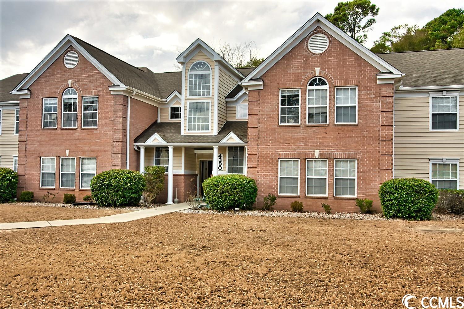 this 2 bedroom/ 2 bathroom condo is located in the highly desirable murrells inlet area. this end unit sits high on the top floor giving you plenty of privacy, quiet, and lots of natural light. the enlarge master bedroom has 2 walk-in closets and a large master bath with a separate tub and walk-in shower. this unit has extra space that can be used as an office, or storage space. the kitchen has granite countertops and is stocked with pots and pans, dishes and silverware. there is an extended living room with a cathedral ceiling and large windows. this unit is being sold fully furnished and is move-in ready. the community amenities include an outdoor pool, tennis courts, walking areas and outdoor patio areas behind each building.