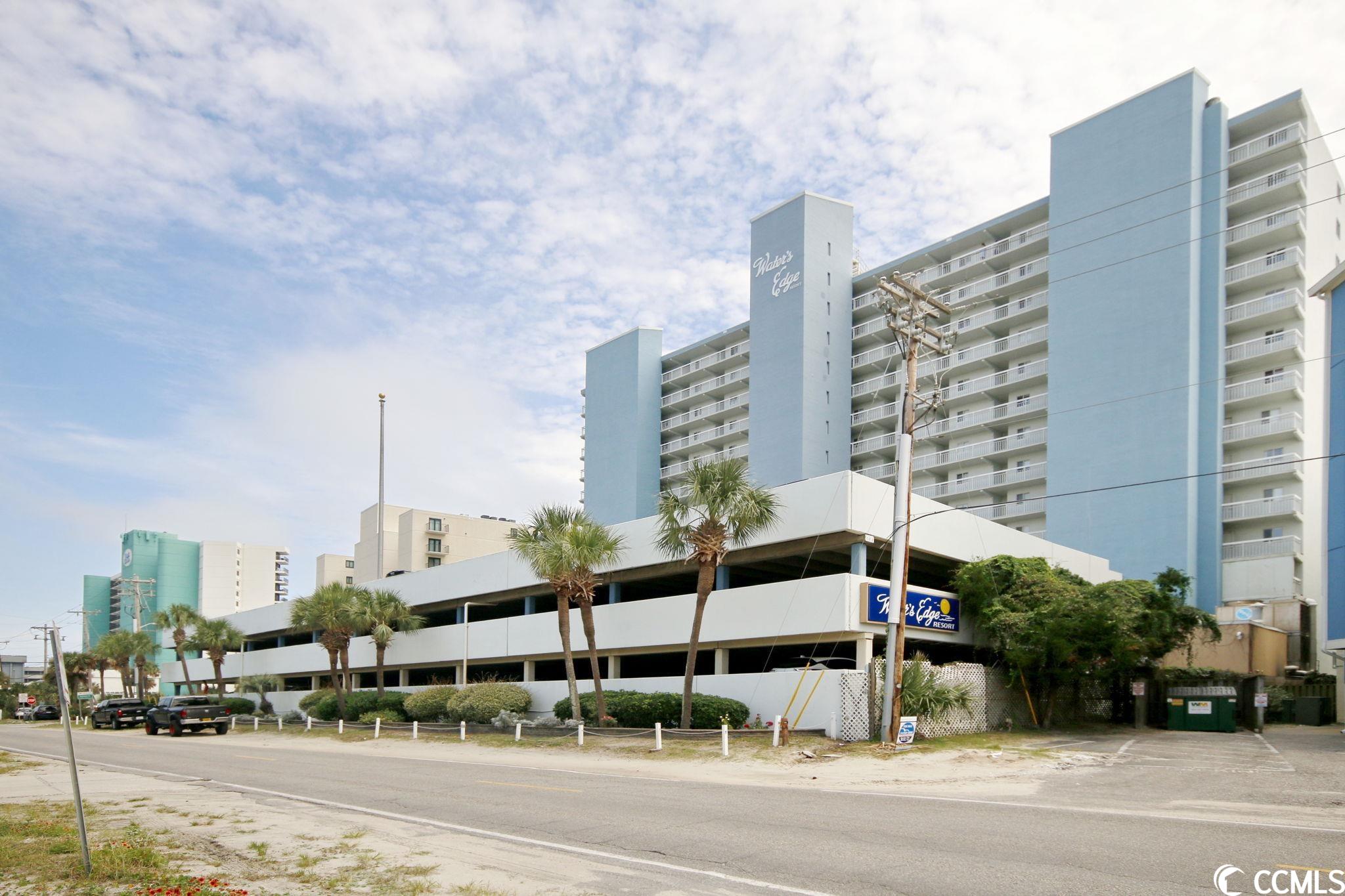 discover this gorgeous 1-bed, 2-bath condo at waters edge resort, a 7th-floor gem offering oceanfront views and resort amenities. the living area is spacious with upgraded tile flooring, and the kitchen boasts granite countertops and full-size stainless-steel appliances. the separate bedroom has ample space and storage. enjoy the convenience of in-unit laundry. waters edge resort offers indoor/outdoor pools, hot tubs, a gym, and more. plus, you're close to garden city pier's shopping, dining, and entertainment. don't miss this investment opportunity or your home away from home! schedule your viewing today.